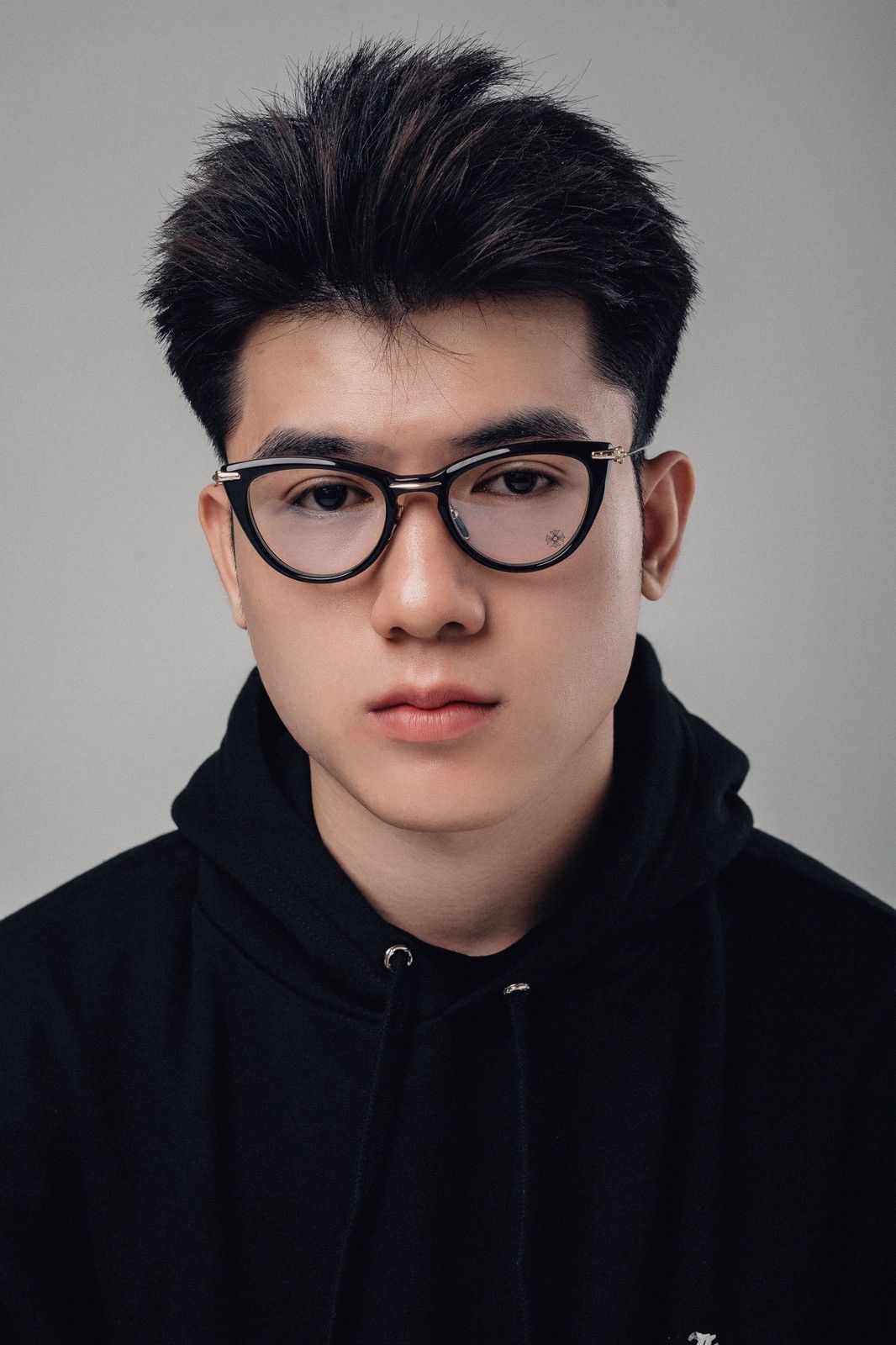Chrome Hearts CHROME HEARTS NEW LOVER BLACK GOLD PLATED GLASSES Size ONE SIZE - 12 Thumbnail