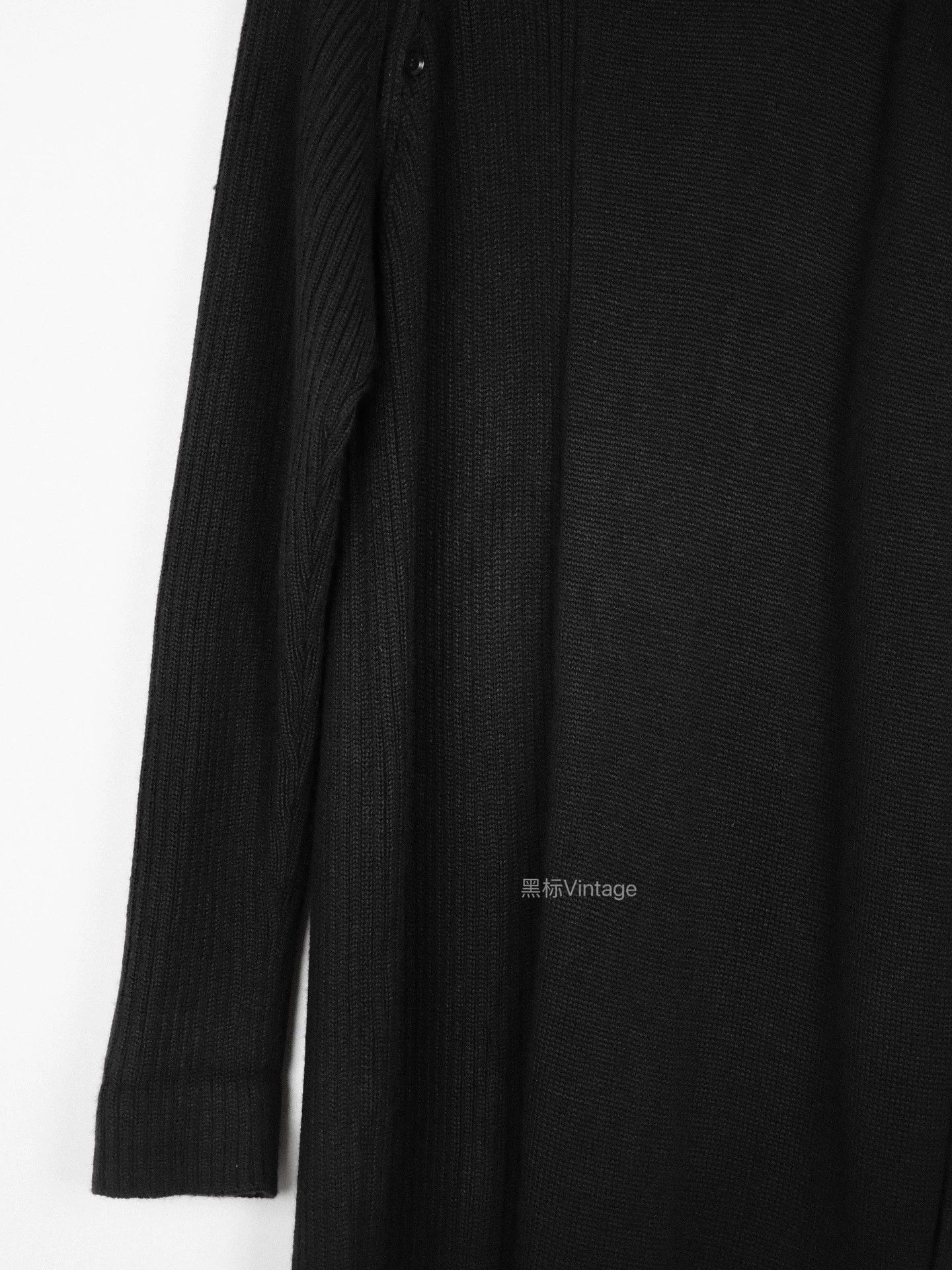 Yohji Yamamoto Yohji Yamamoto 19AW Vintage Asym Collar Sweater Women's Size XS / US 0-2 / IT 36-38 - 3 Thumbnail
