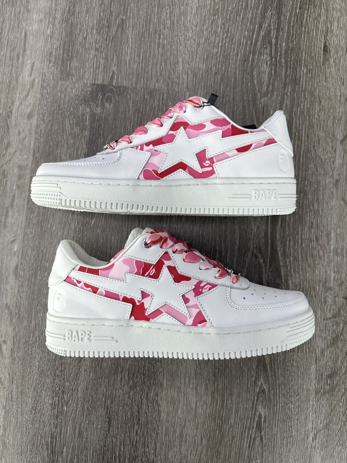 Bape A Bathing Ape Bape Sta “Icon ABC Camo” (Pink) | Grailed