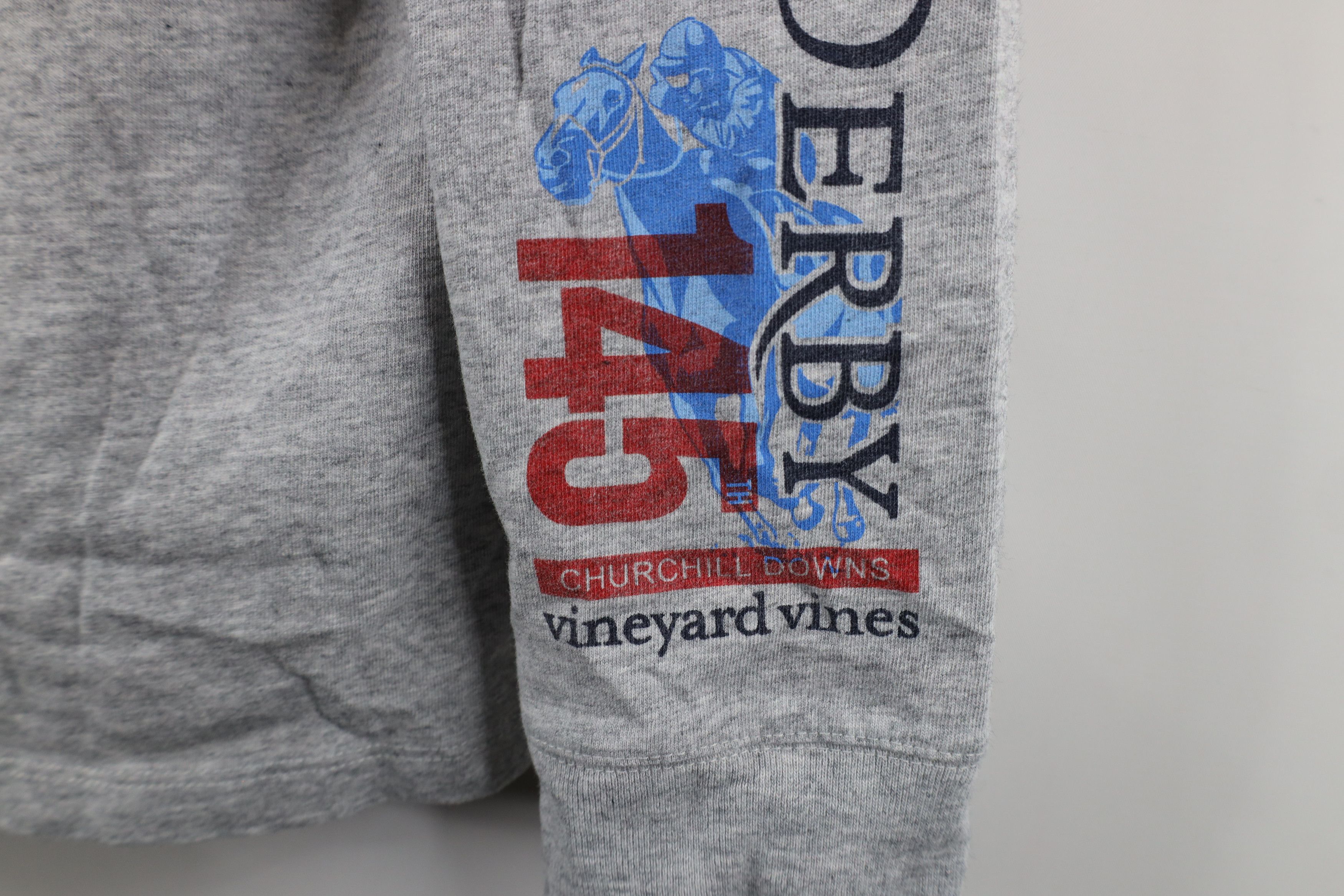Vineyard Vines × Vintage Vineyard Vines Derby Long Sleeve Pocket T-Shirt Gray Size US M / EU 48-50 / 2 - 7 Thumbnail