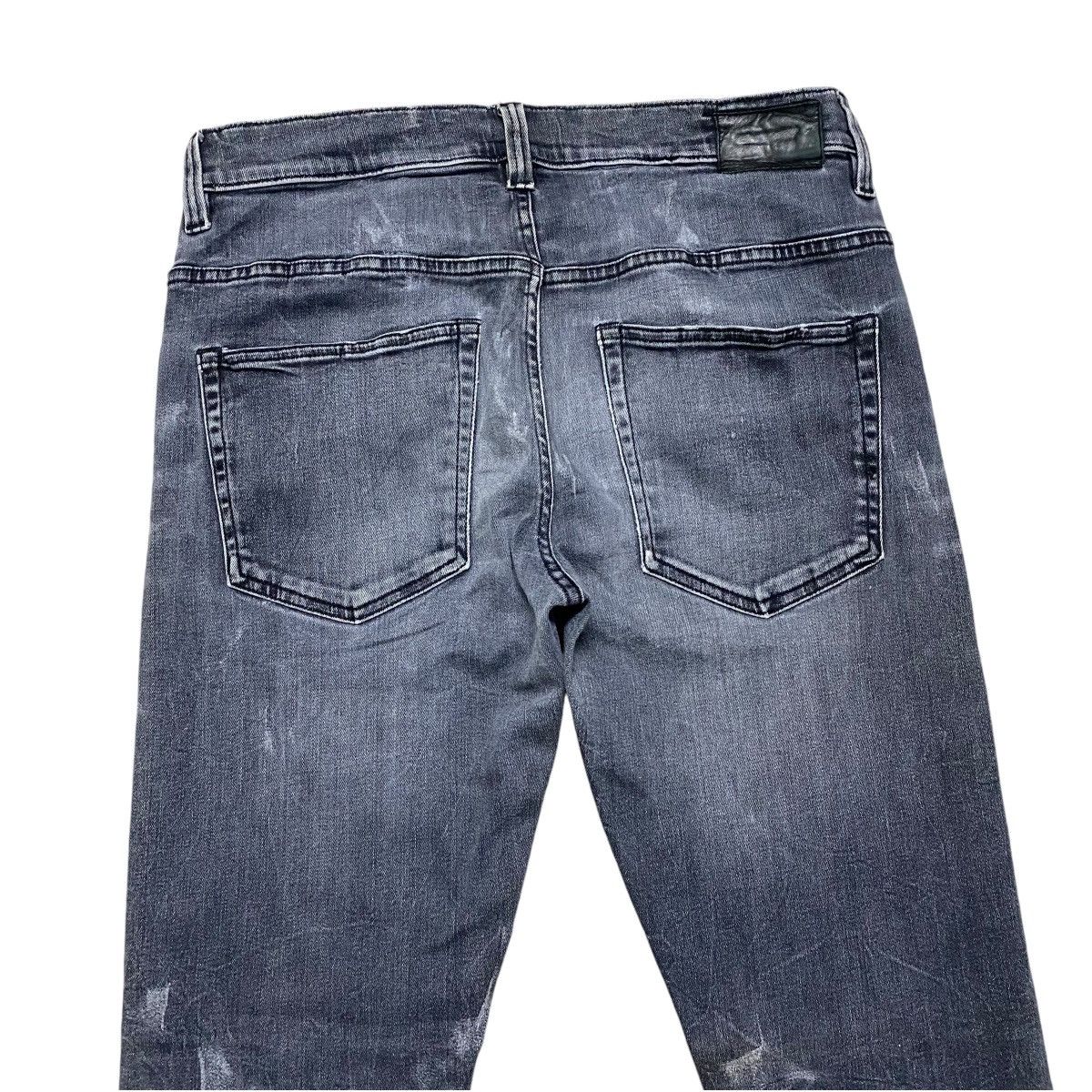 R13 R13 Black Marble Boy Skinny Jeans Size US 33 - 9 Thumbnail