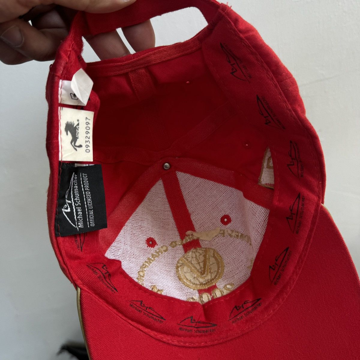Ferrari Vintage Formula 1 Ferrari Racing Cap Size ONE SIZE - 6 Thumbnail