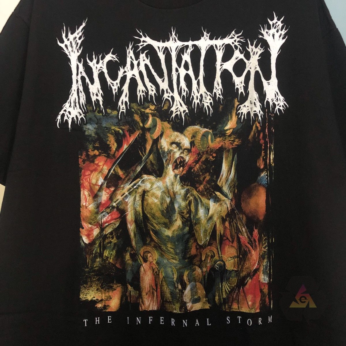 Band Tees Rare Vintage Incantation The Infernal Storm T-Shirt Y2K Size US XL / EU 56 / 4 - 5 Thumbnail