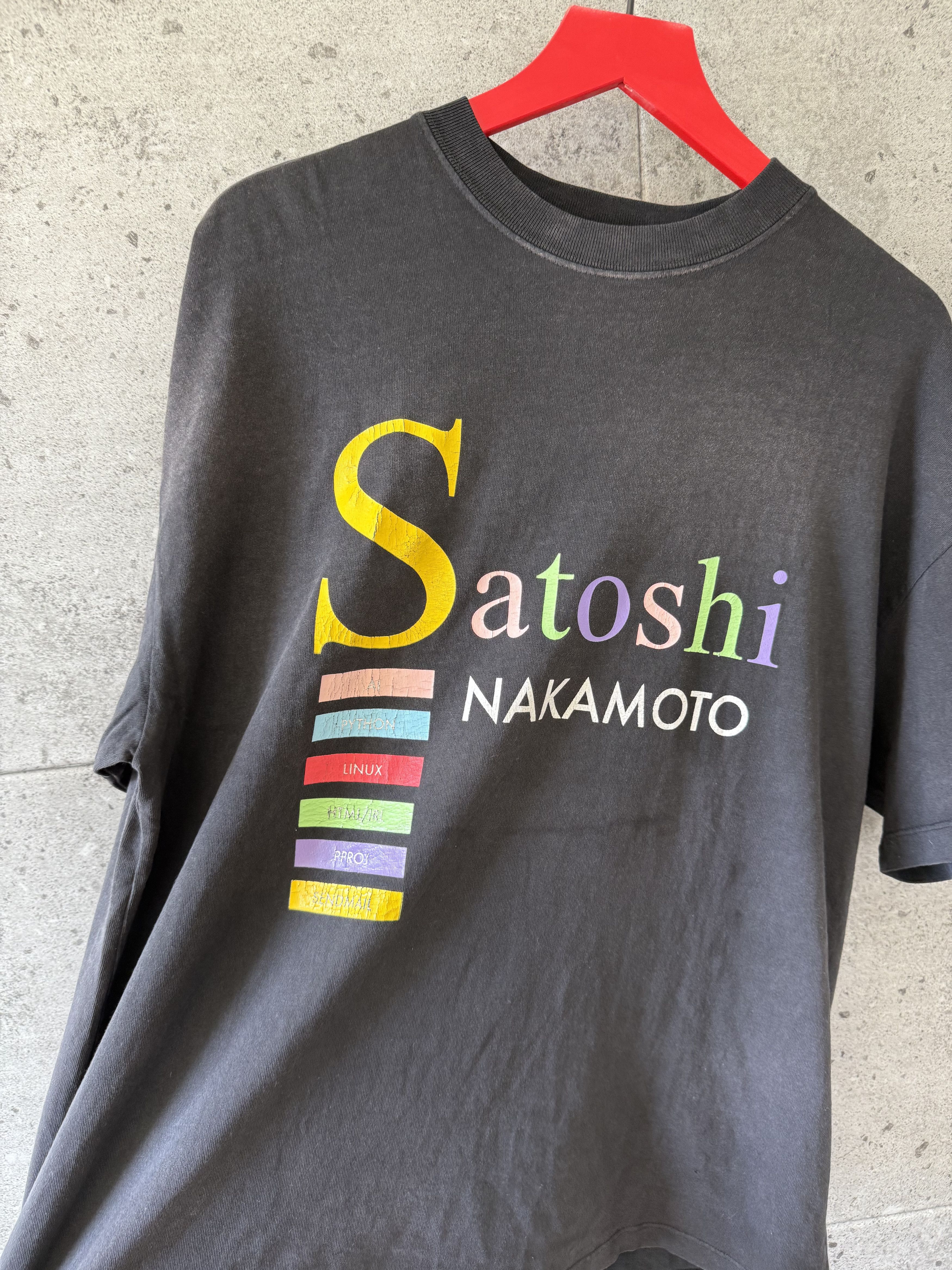 Satoshi Nakamoto Satoshi Nakamoto best code t shirt Size US L / EU 52-54 / 3 - 3 Thumbnail