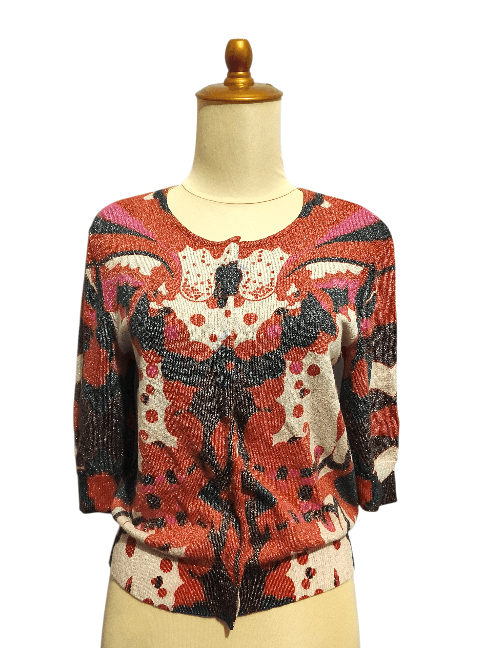 Diane von Furstenberg Diane Von Furstenberg Glitters Knitted Sweater Size XS / US 0-2 / IT 36-38 - 1 Thumbnail