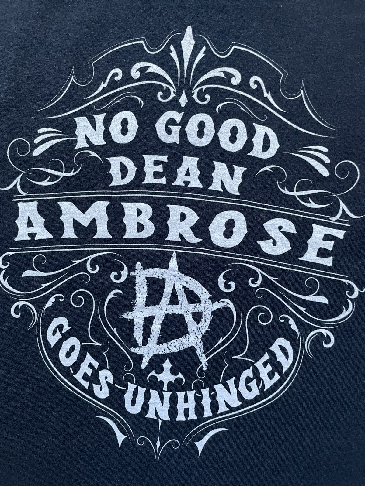 Other Y2K Vintage Dean Ambrose Big Logo Wwe Tee S Black Crew Neck Size US S / EU 44-46 / 1 - 3 Thumbnail