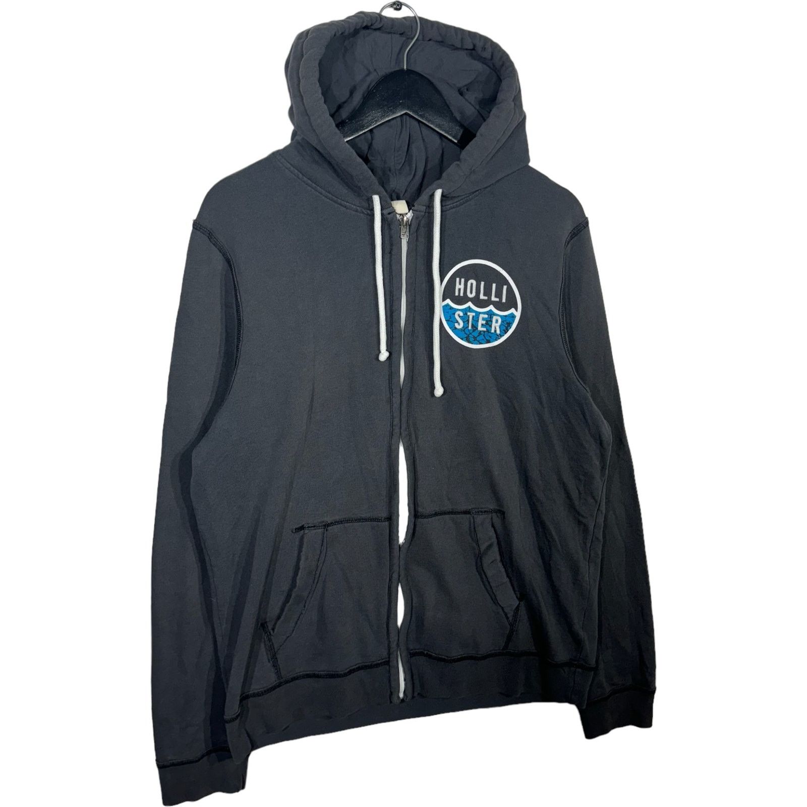 Hollister Hollister Chest Logo Full Zip Hoodie Size US XL / EU 56 / 4 - 4 Thumbnail