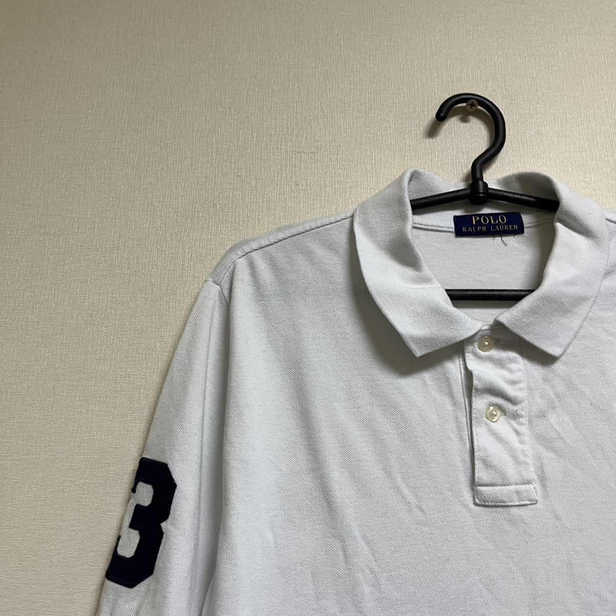 Polo Ralph Lauren Polo Ralph Lauren Vintage Polo Shirt Men's Size L Size US L / EU 52-54 / 3 - 3 Thumbnail