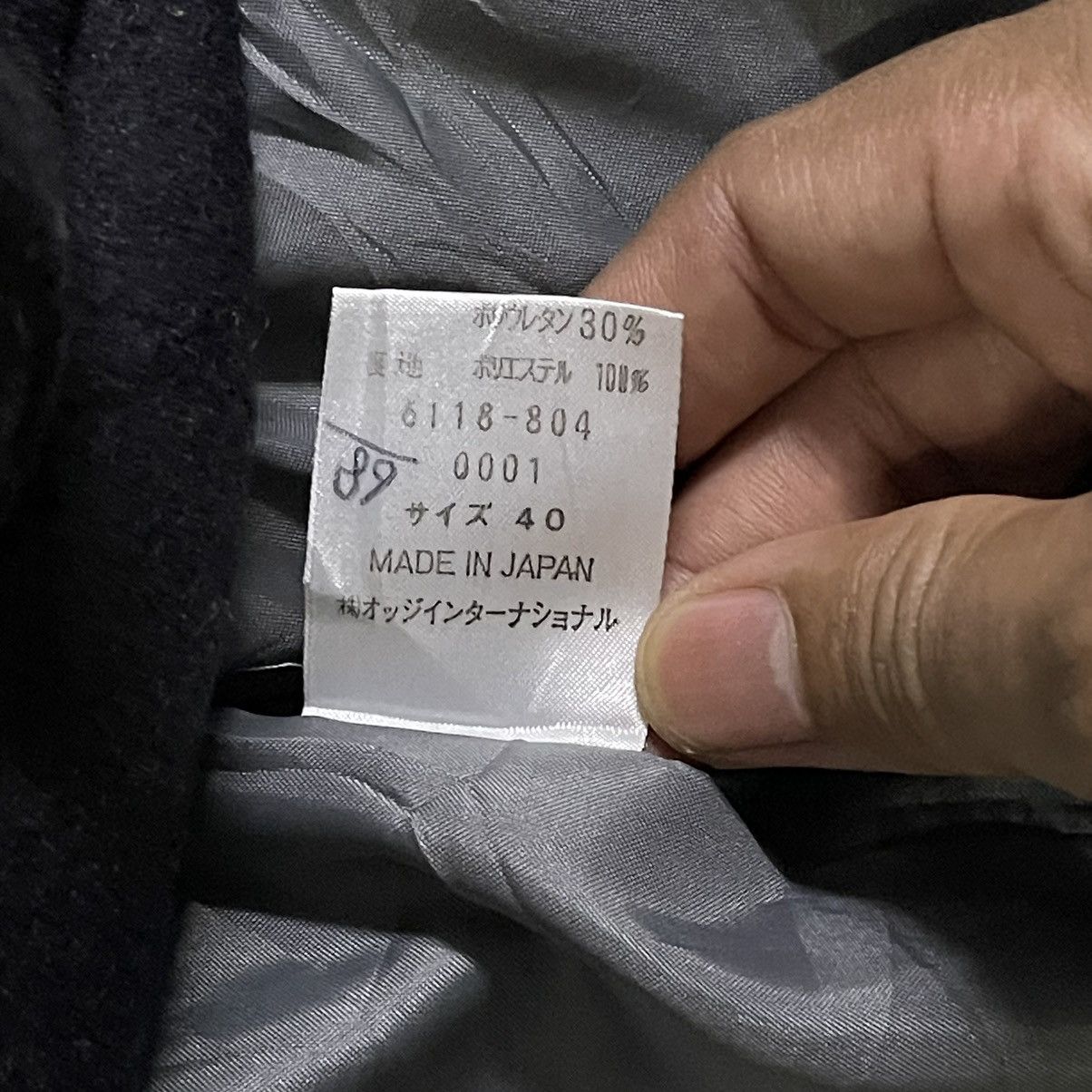 Japanese Brand Tre Pini Coat Rare Design Made in Japan Size US M / EU 48-50 / 2 - 10 Thumbnail