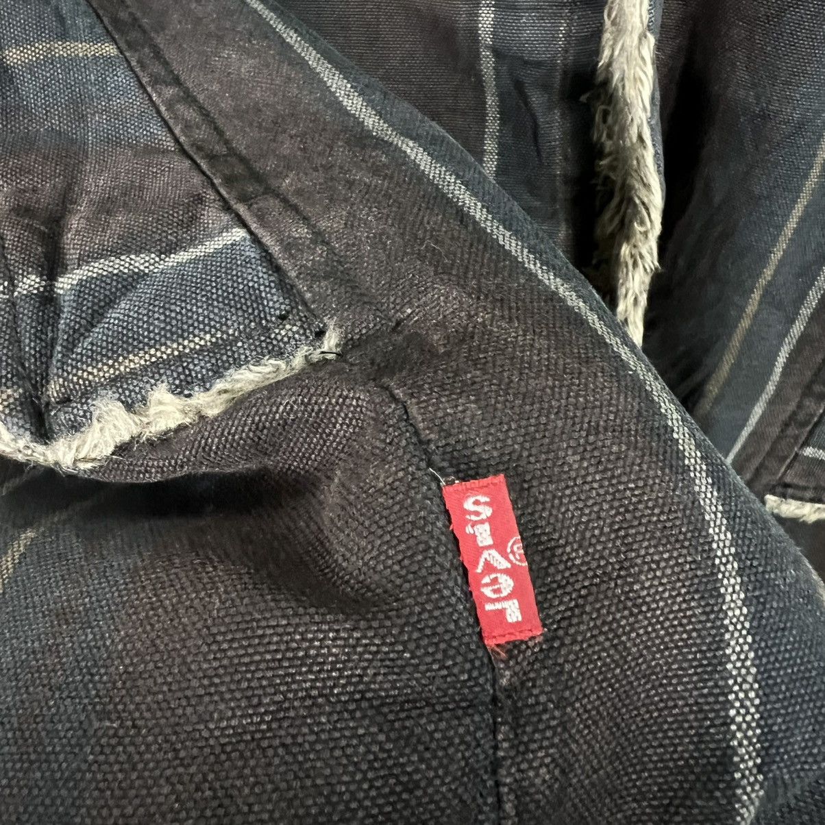 Levi's LEVIS REDLOOP Sherpa Lined Striped Jacket #4131-C188 Size US L / EU 52-54 / 3 - 6 Thumbnail