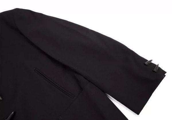 Y's for Men Y's For Men 2001ss horn-button wool blazer jacket Size US M / EU 48-50 / 2 - 3 Thumbnail