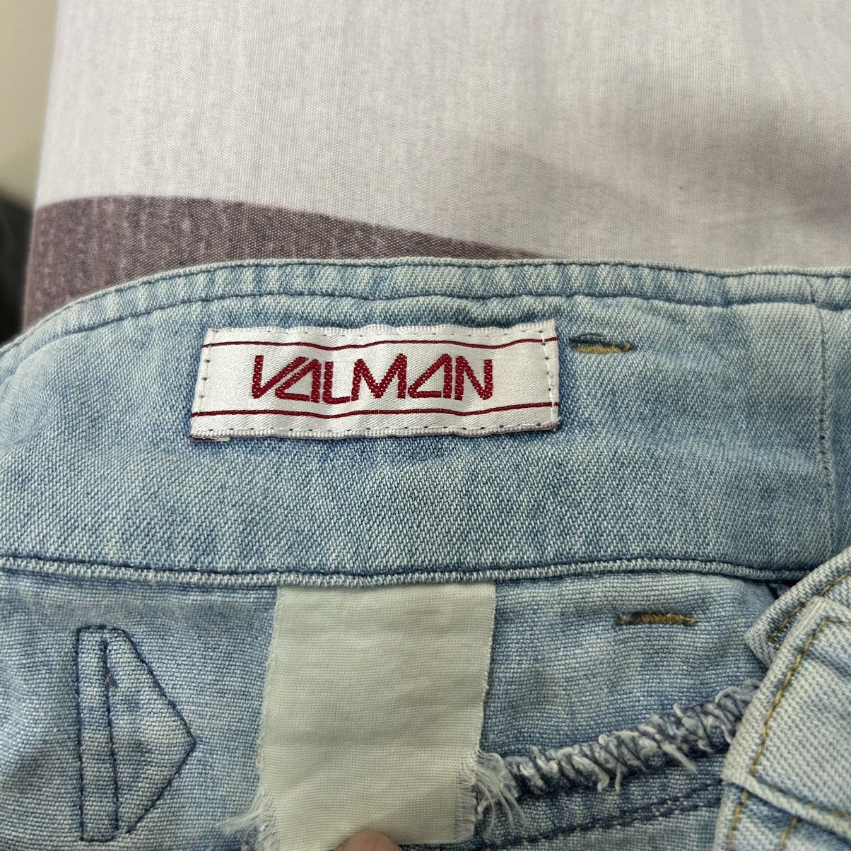 Vintage Vintage Valman Washed Blue Denim Skirt Size 27" / US 4 / IT 40 - 11 Thumbnail