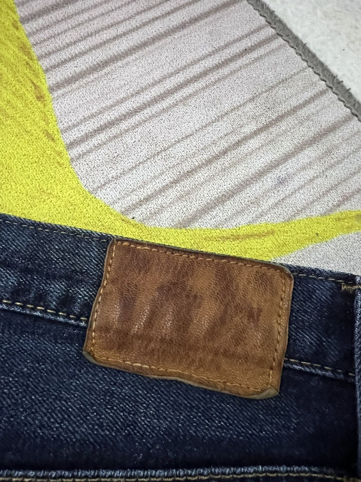 Edwin × If Six Was Nine VINTAGE EDWIN WHITE TAG DISTRESSED JEANS VERY RARE Size US 34 / EU 50 - 16 Thumbnail