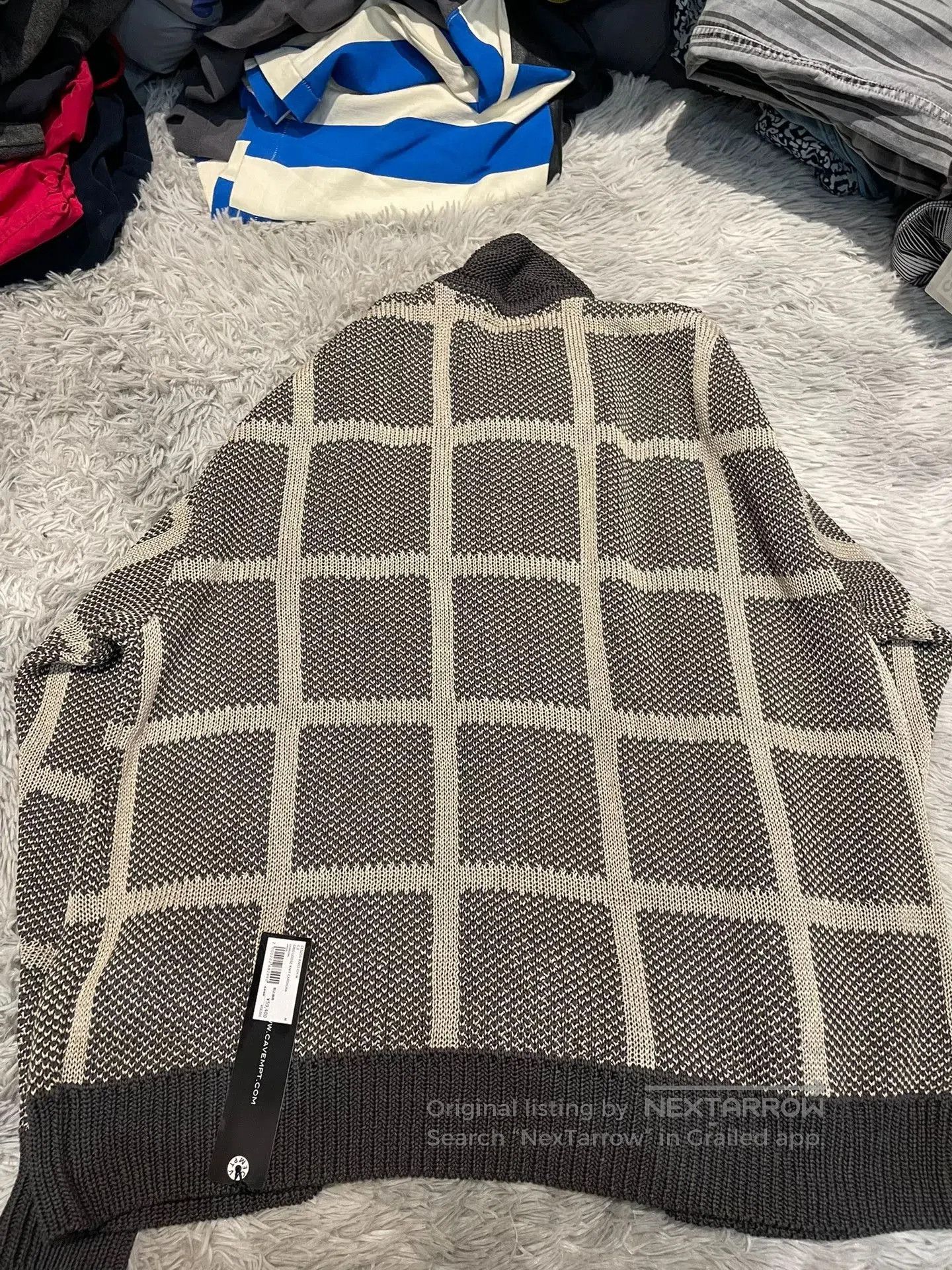 Cav Empt CE/CAVEMPT Grid Knit Cardigan. Size US M / EU 48-50 / 2 - 2 Thumbnail