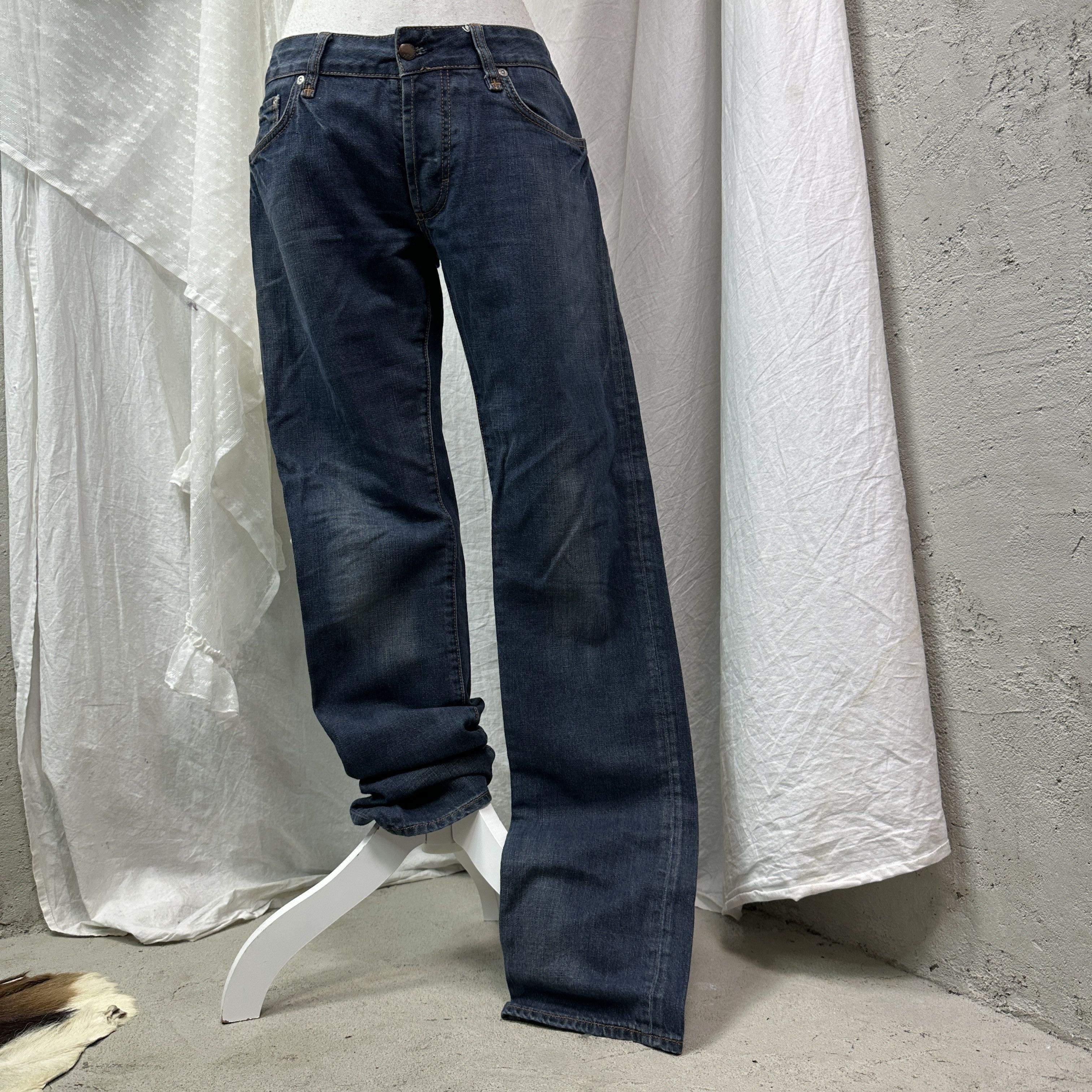 Vintage Vintage Denim Streetwear Cross Patch Zu Element Jeans Y2K Size 29" - 3 Thumbnail
