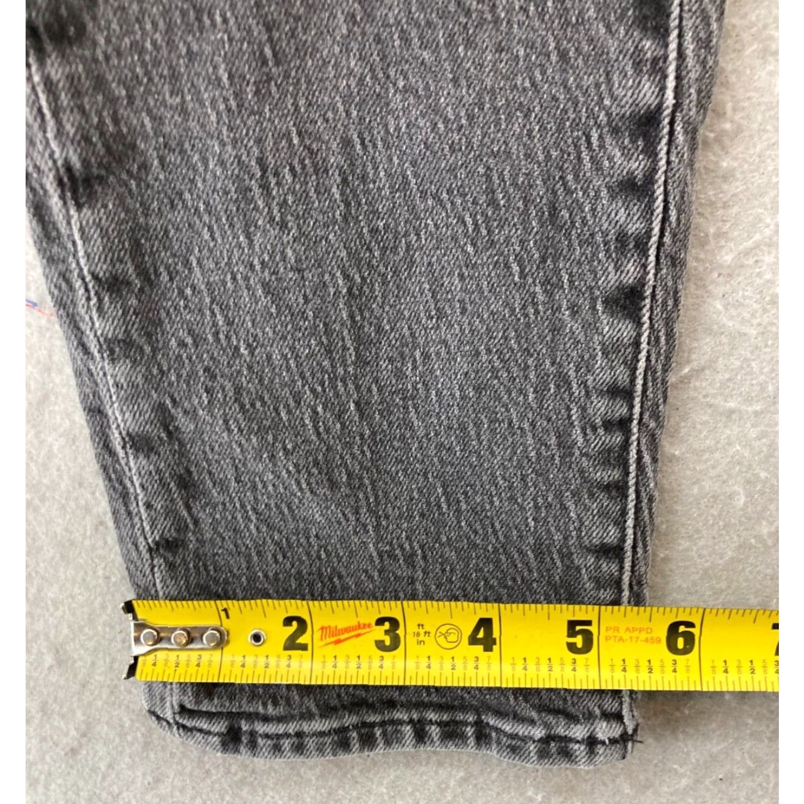 Madewell Madewell Maternity Jeans 24 Black High Rise Perfect Vintage Skinny Cotton Blend Womens Size 42" / US 20 - 6 Thumbnail