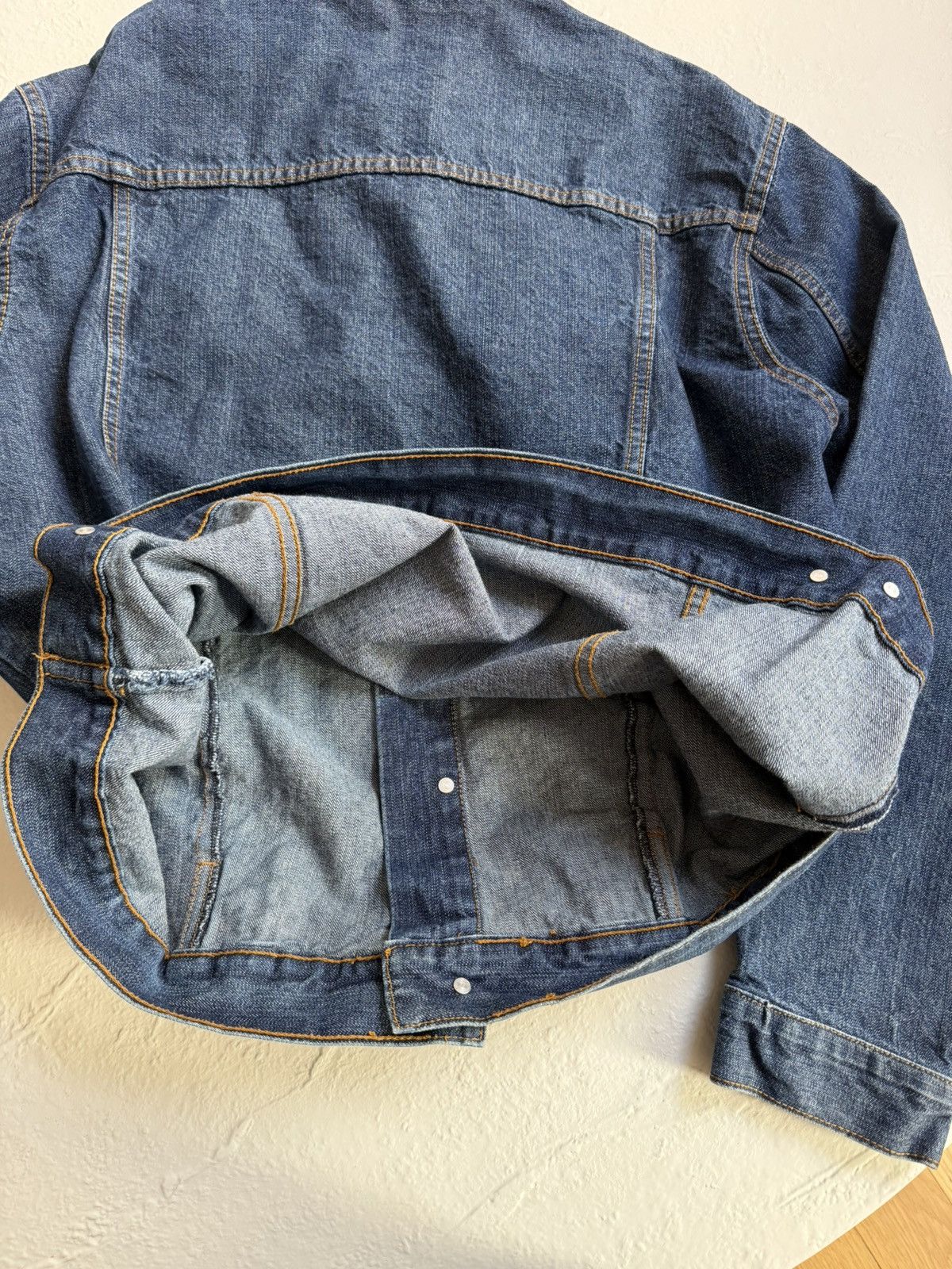 Vintage Vintage Toptex Denim Jacket Size US XL / EU 56 / 4 - 5 Thumbnail
