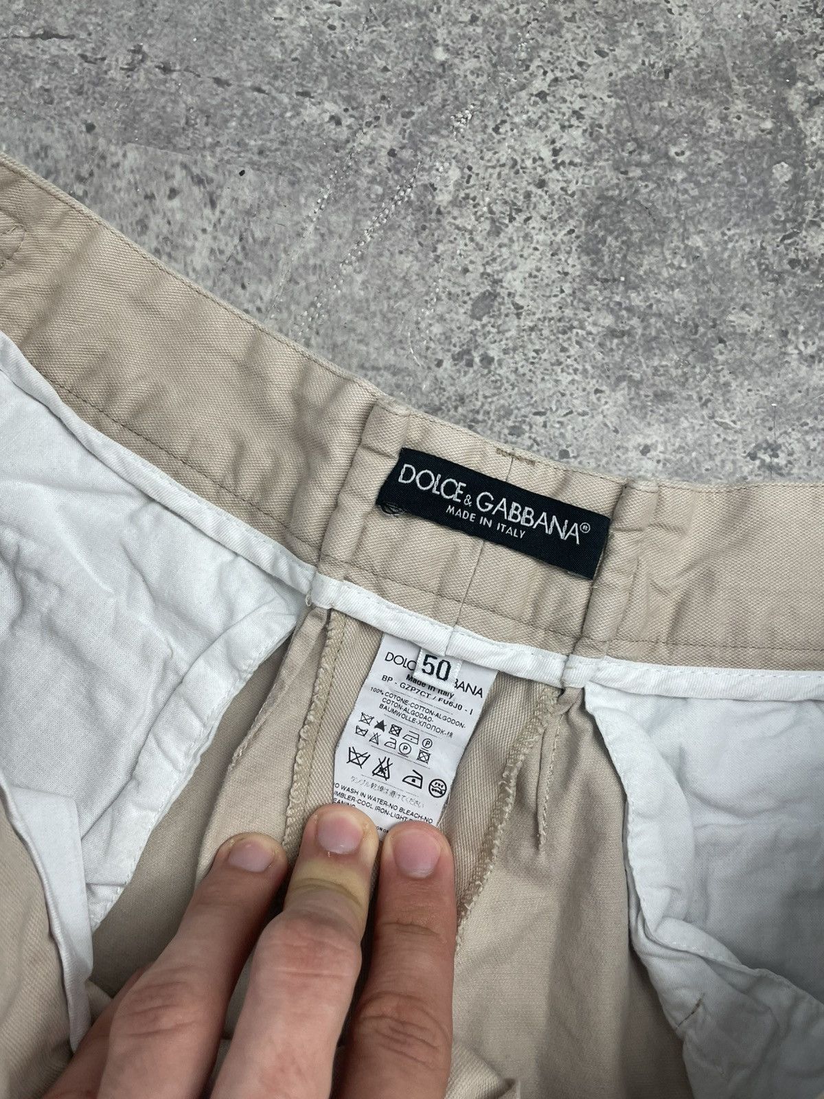 Dolce & Gabbana × Vintage Vintage Y2K Dolce Gabbana Denim Shorts Old Money Size US 34 / EU 50 - 7 Thumbnail