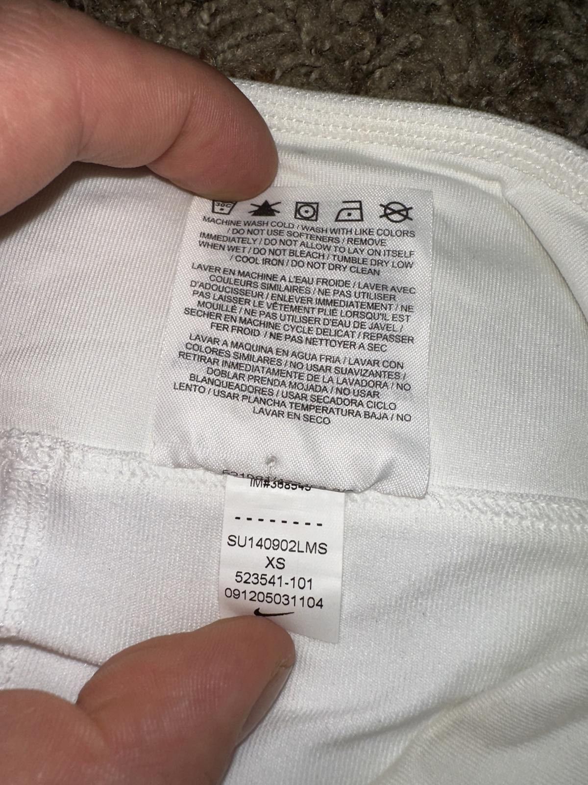 Nike Nike Women’s Power White/Black Skort Size 26" / US 2 / IT 38 - 4 Thumbnail