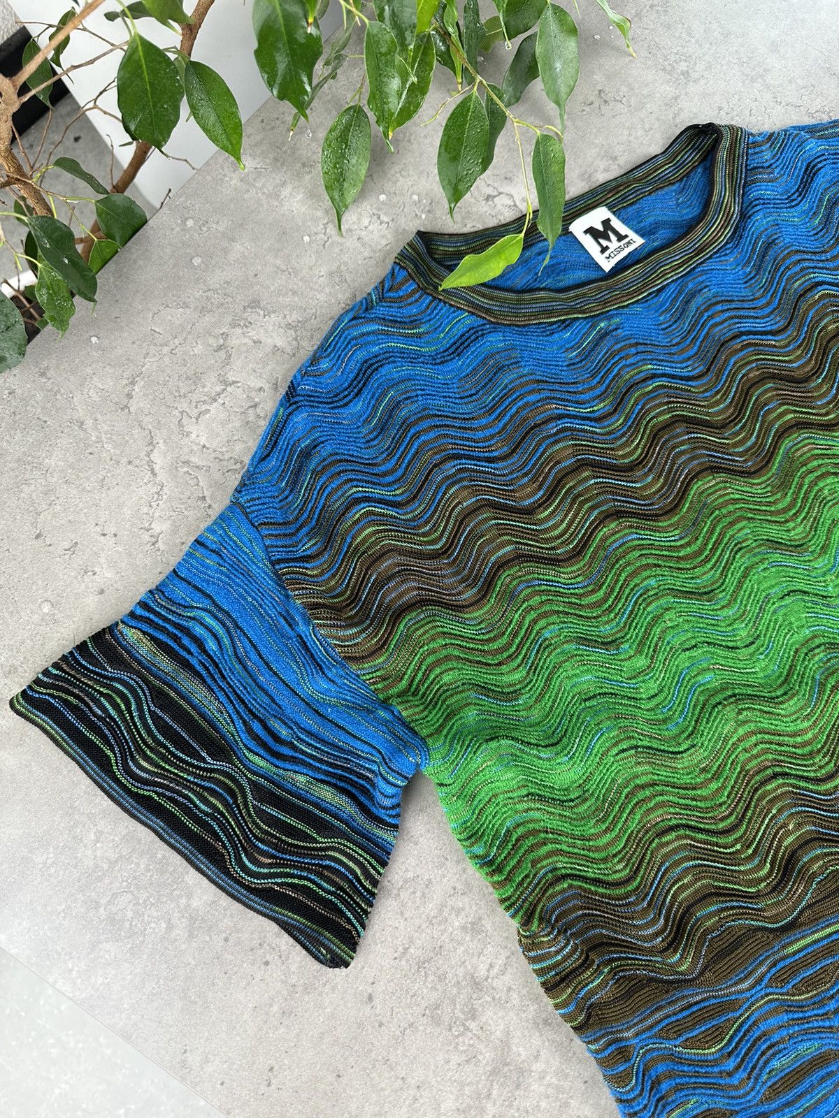 Missoni Missoni Multicolor T-Shirt Size S / US 4 / IT 40 - 4 Thumbnail