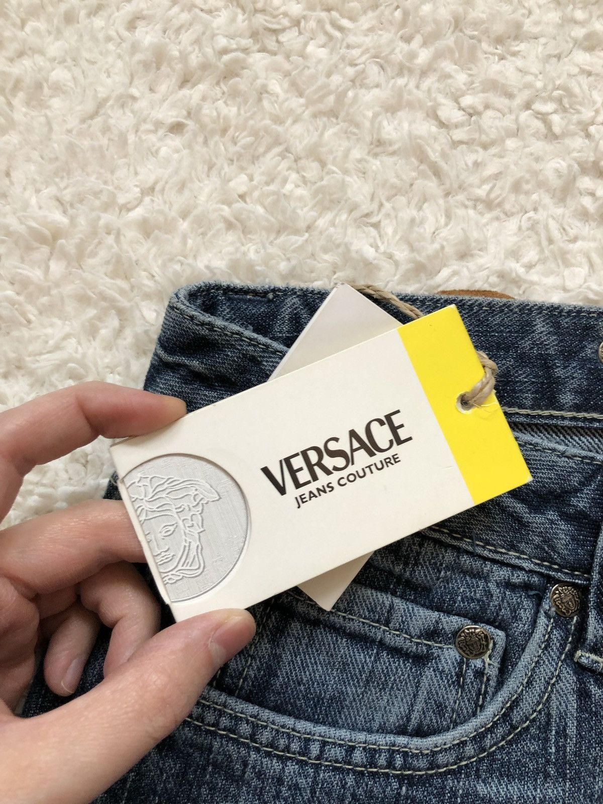 Versace Jeans Couture Pants Versace Jeans Couture Mew Width Tag Y2K Size 30" / US 8 / IT 44 - 4 Thumbnail
