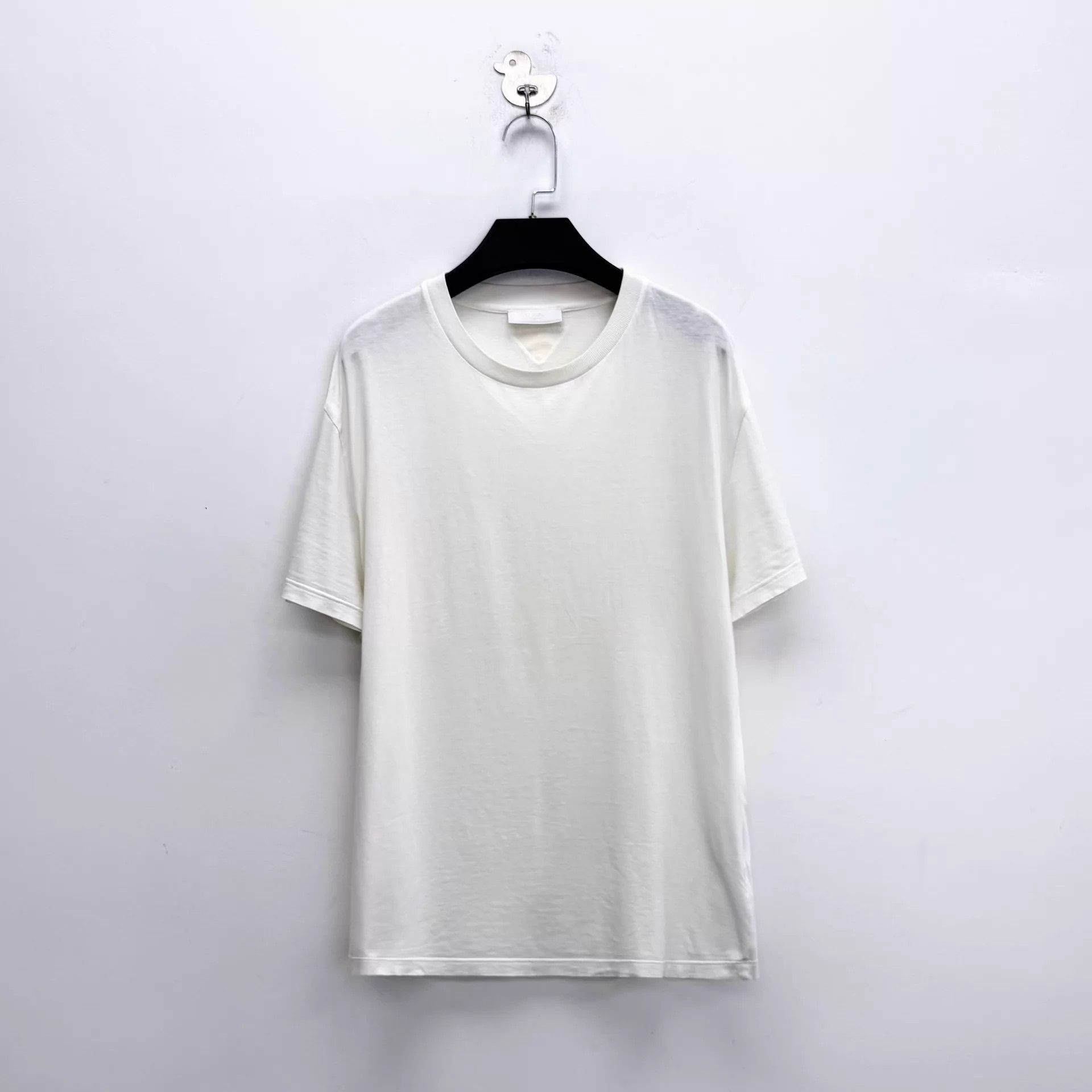 Prada Prada White Triangle Logo Short Sleeve T-Shirt XL Unisex Size XL / US 12-14 / IT 48-50 - 1 Thumbnail