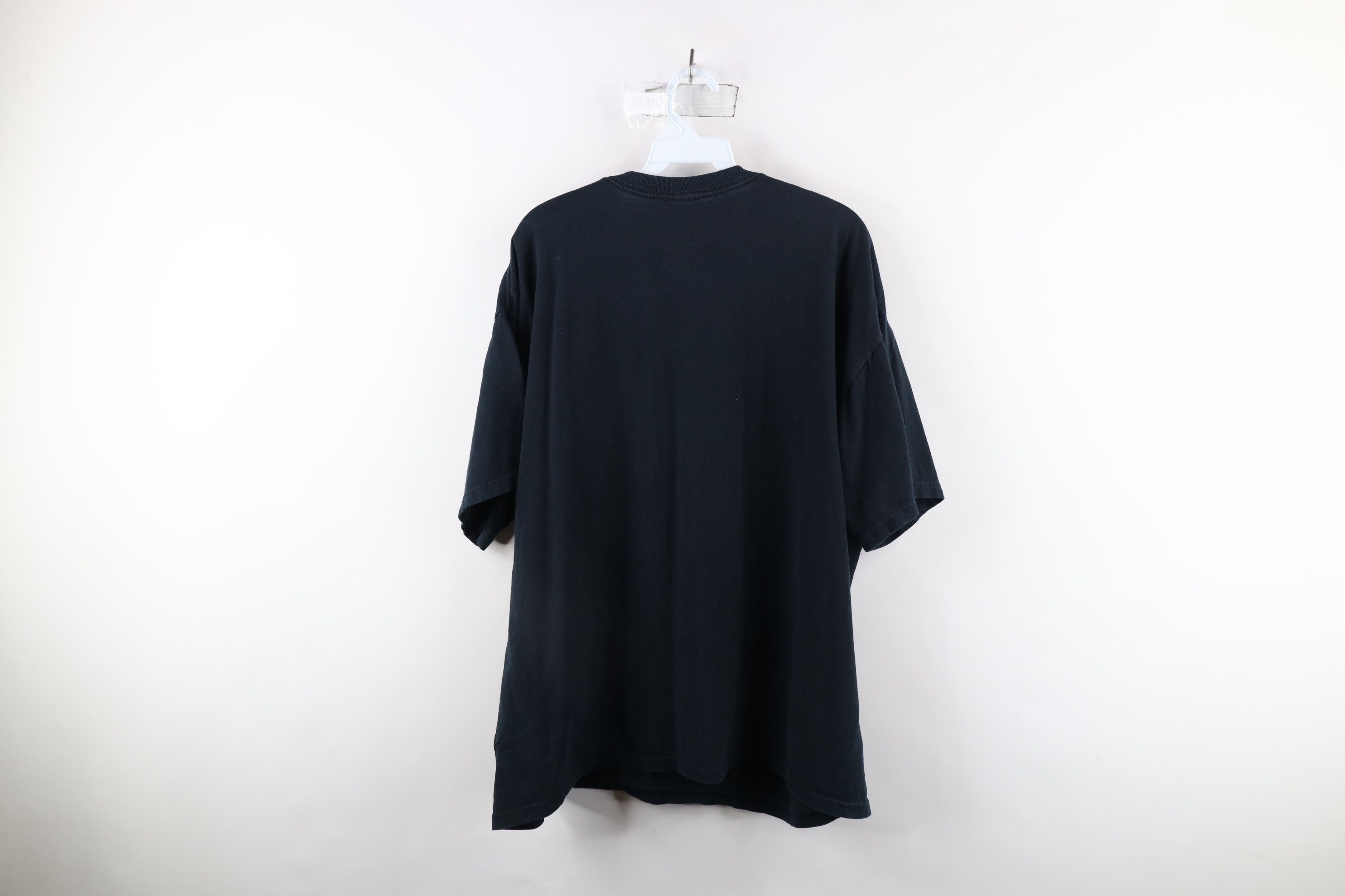 Vintage Vintage 90s Streetwear Short Sleeve T-Shirt Black Cotton Size US XL / EU 56 / 4 - 9 Thumbnail