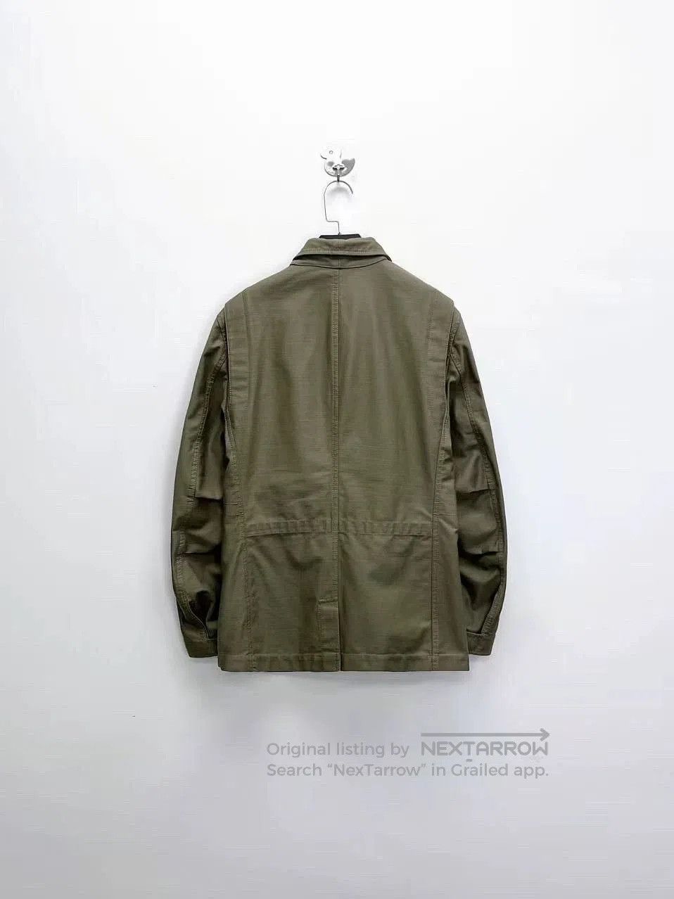 Valentino valentino embroidered logo camouflage work jacket. Size US L / EU 52-54 / 3 - 2 Thumbnail