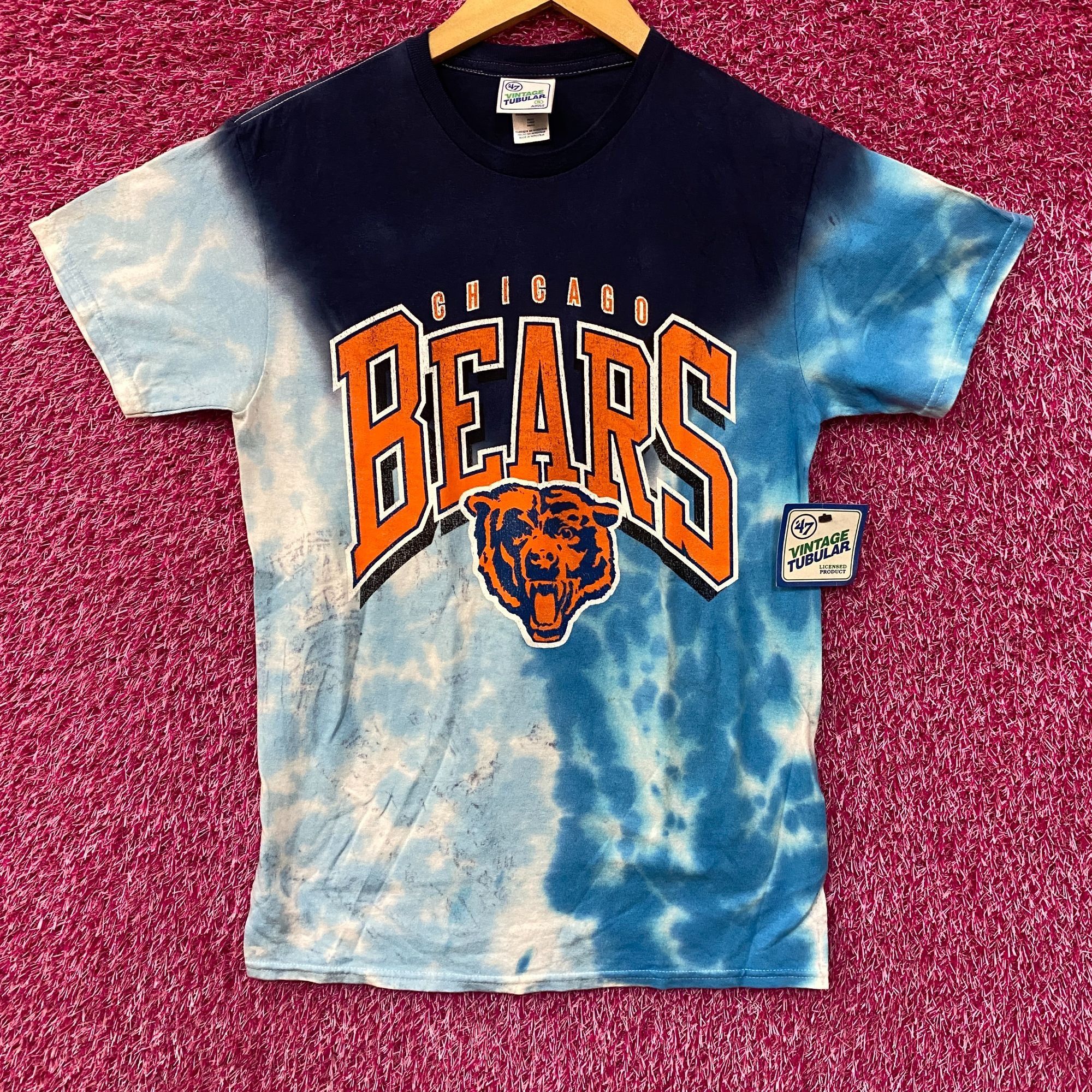 NFL NFL 47 Chicago Bears Football Tie Dye T-Shirt Small Size US S / EU 44-46 / 1 - 1 Thumbnail