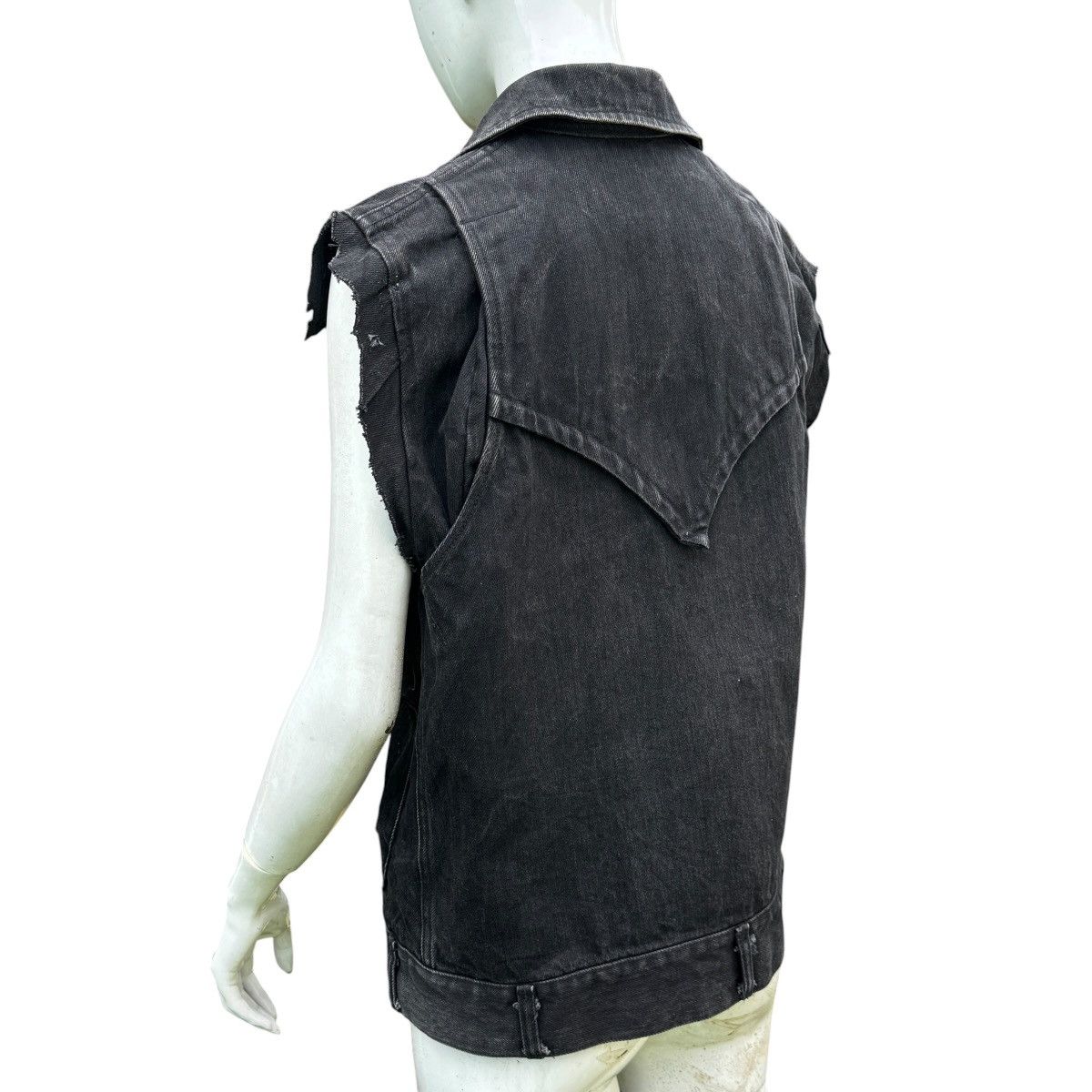 RUDE GALLERY Vintage Rude Gallery Black Distressed Thrashed Punk Bikers Size US M / EU 48-50 / 2 - 9 Thumbnail