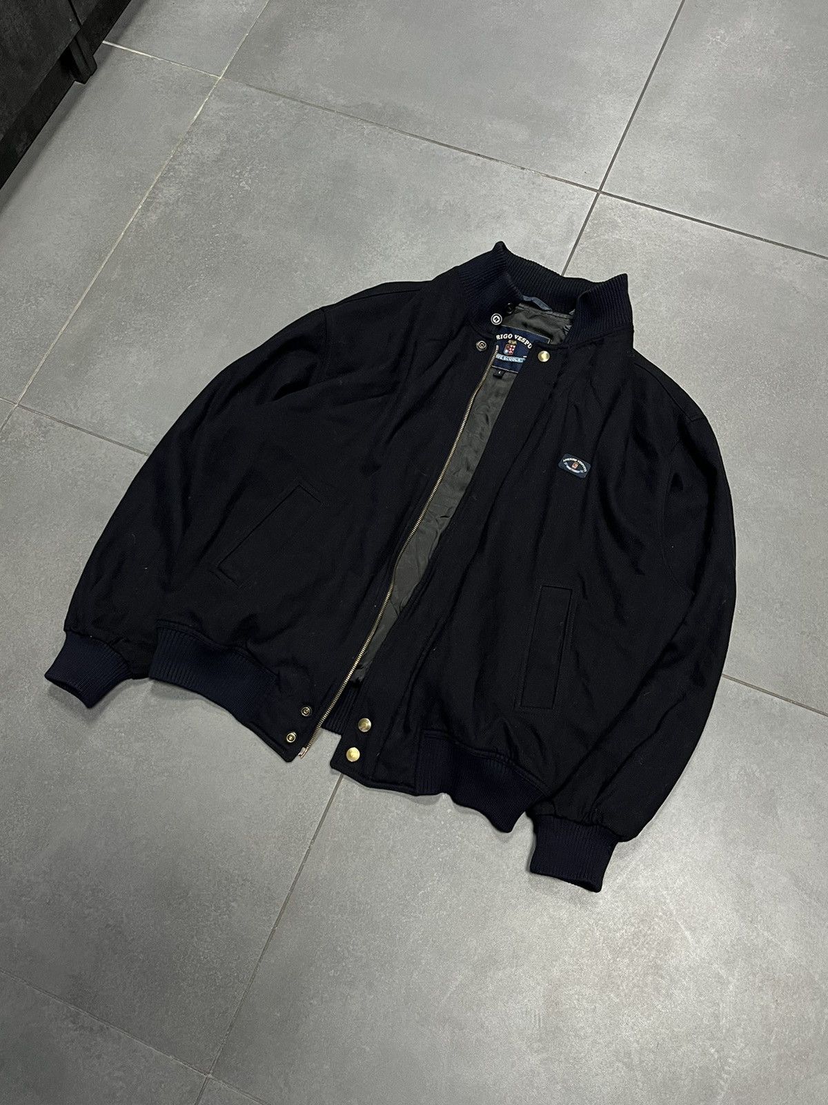 Vintage Vintage Bomber Jacket Amerigo Vespucci Rare Size US L / EU 52-54 / 3 - 4 Thumbnail
