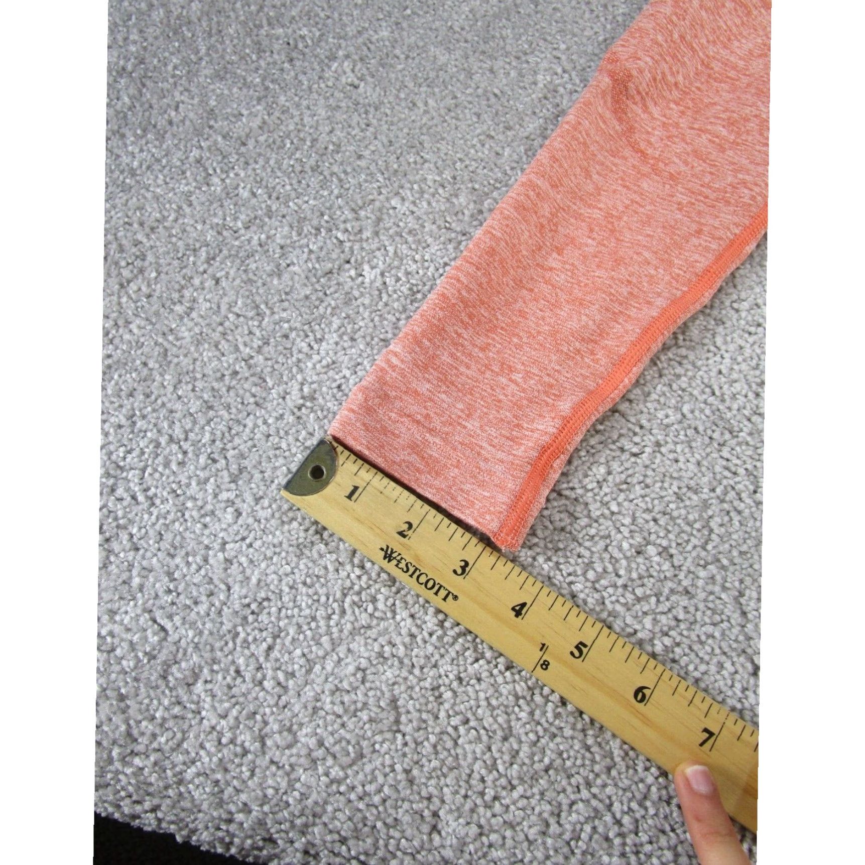 Vintage Womens Compression Leggings Small Extra Large Light Orange Size 28" / US 6 / IT 42 - 5 Thumbnail