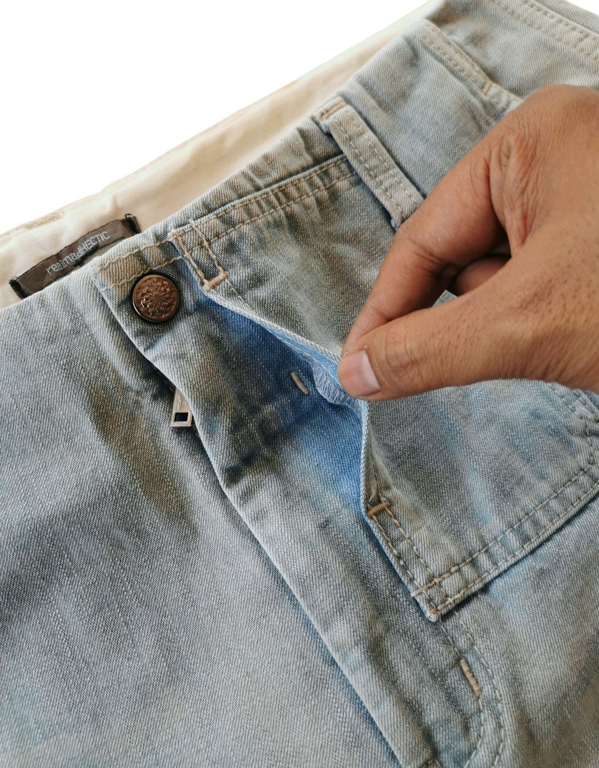 realmad HECTIC realmadHECTIC Japan Jeans 33x30.5 Size US 33 - 8 Thumbnail