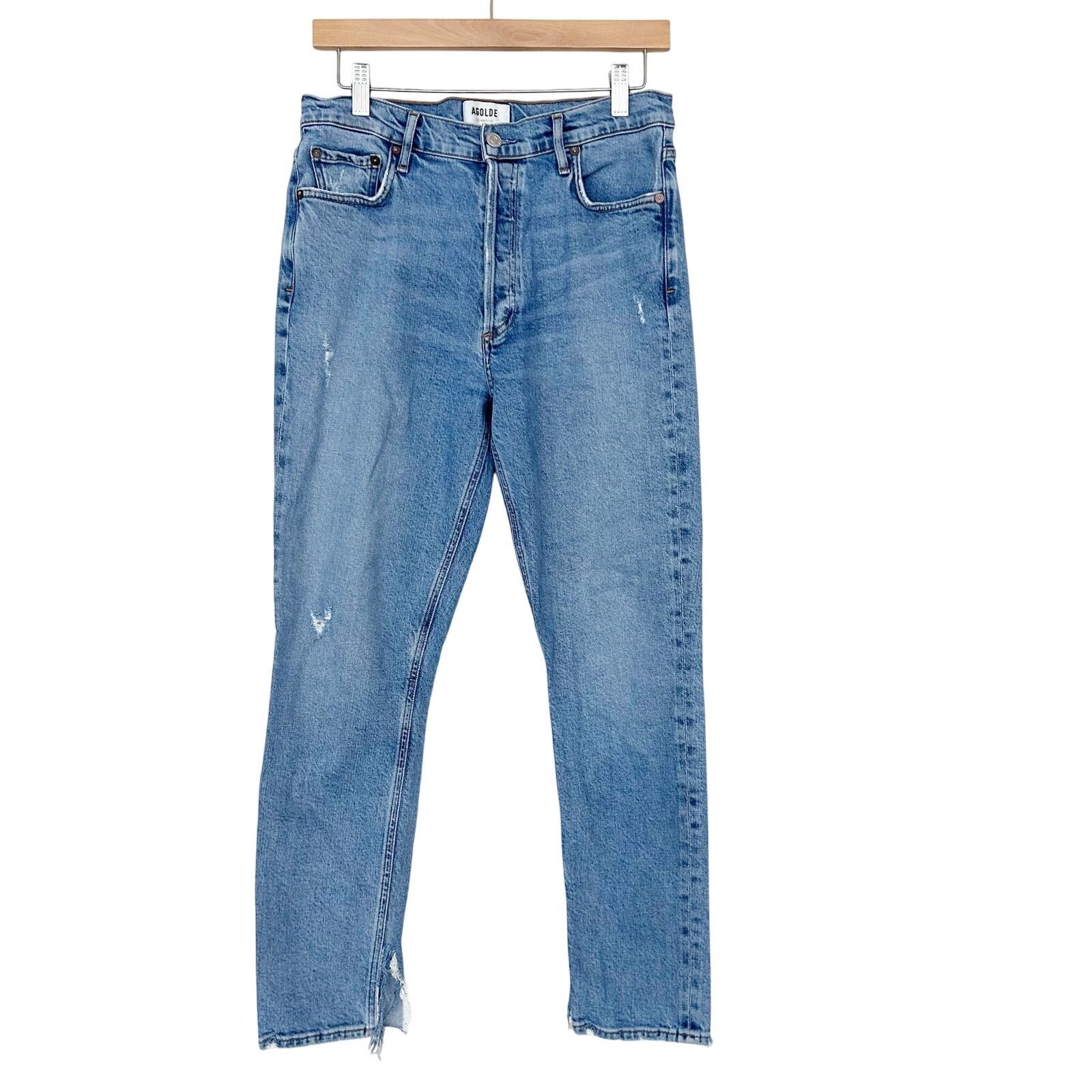 Agolde AGOLDE Nico Button Fly Jeans Sz 29 Size 29" - 1 Thumbnail