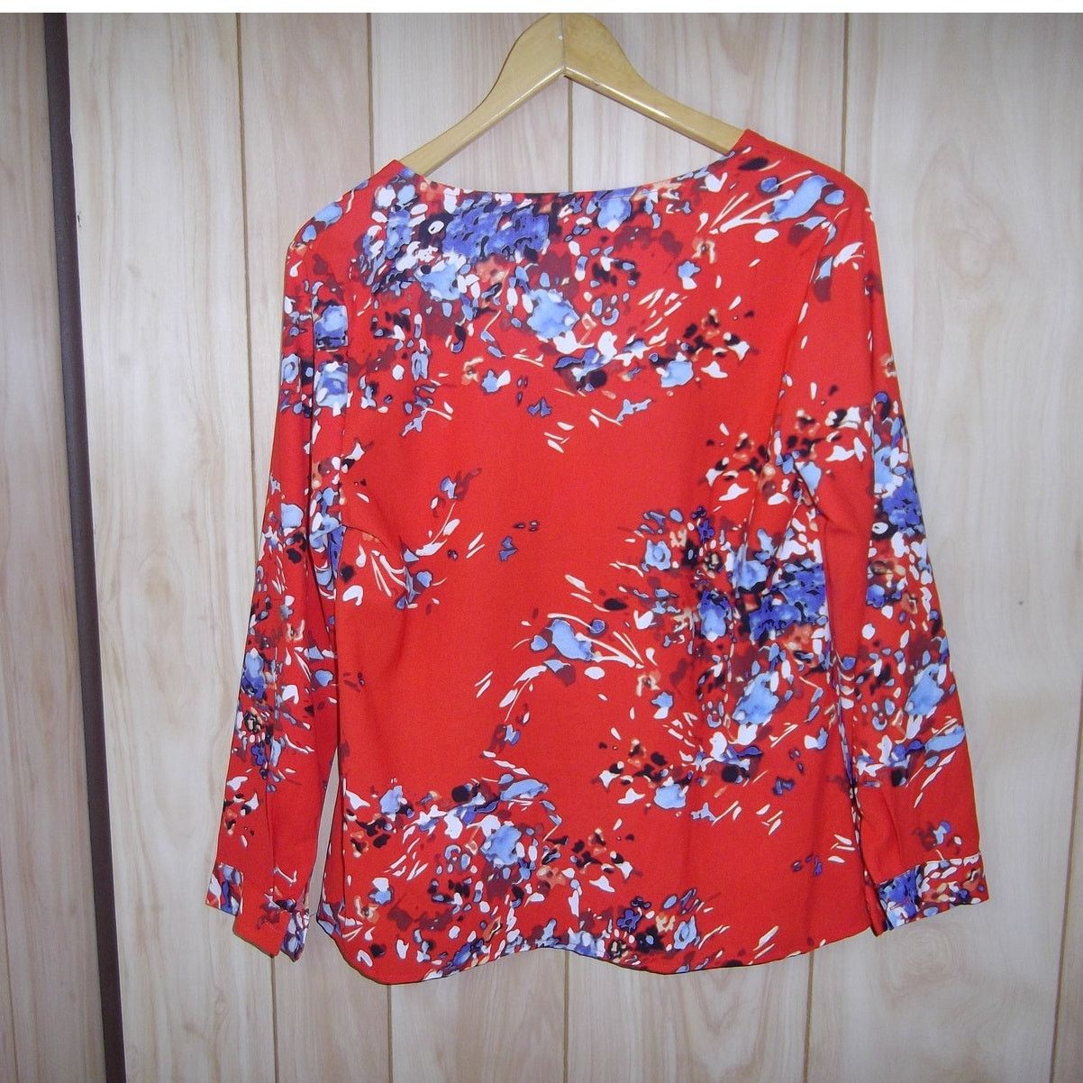 Other Floral Button-Down Round Neck 3/4 Sleeve Sheer Top S Size S / US 4 / IT 40 - 2 Thumbnail