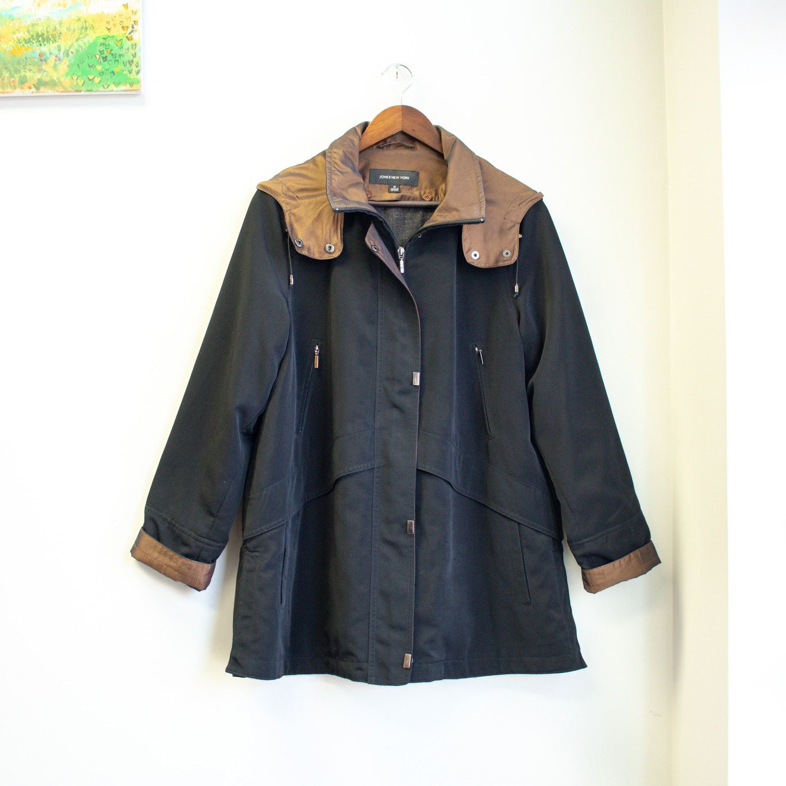 Jones New York Jones New York Lined Anorak Jacket Size Medium Size M / US 6-8 / IT 42-44 - 1 Thumbnail