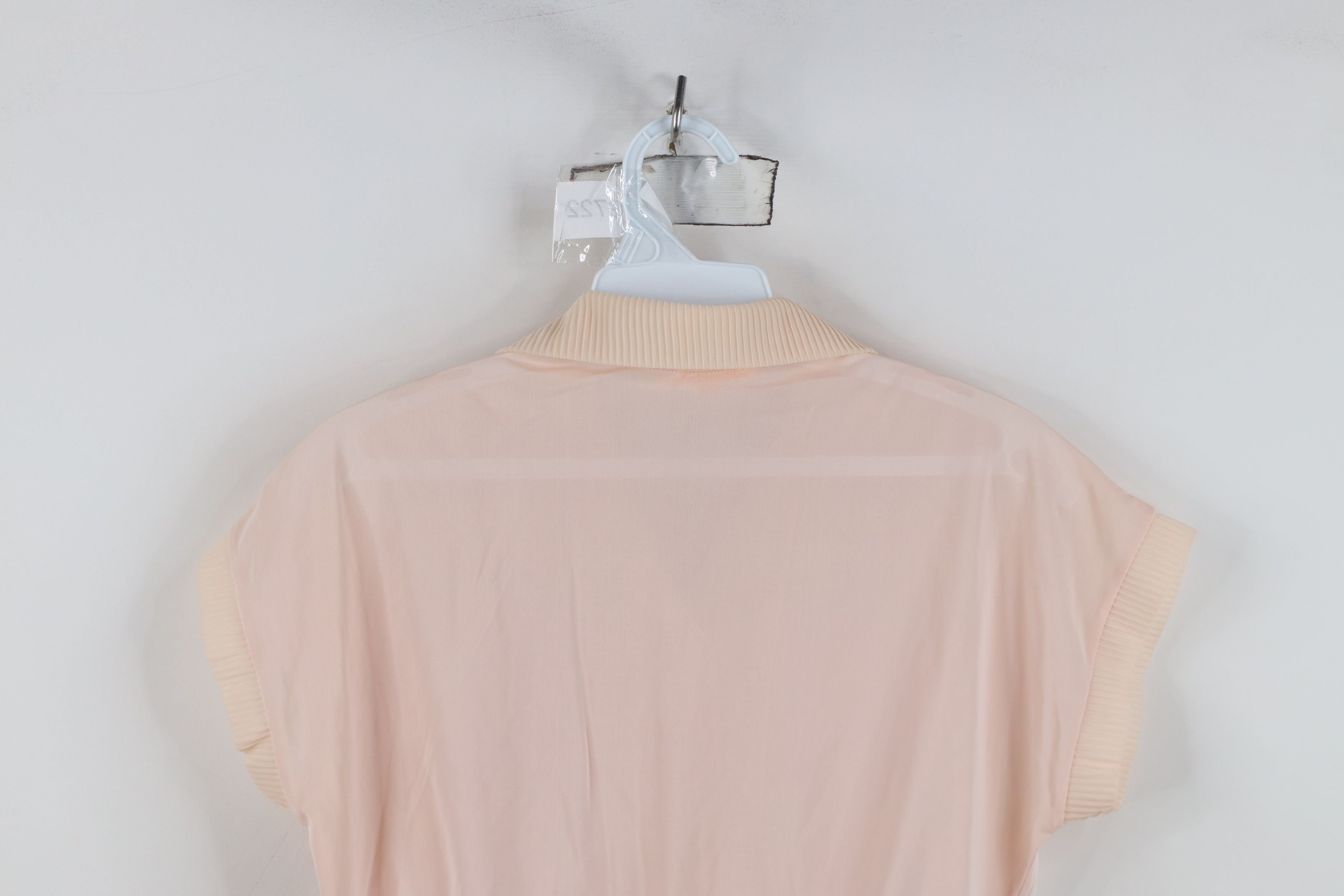 Vintage Vintage 50s Rockabilly Regency Ribbed Button Shirt Pink USA Size M / US 6-8 / IT 42-44 - 11 Thumbnail