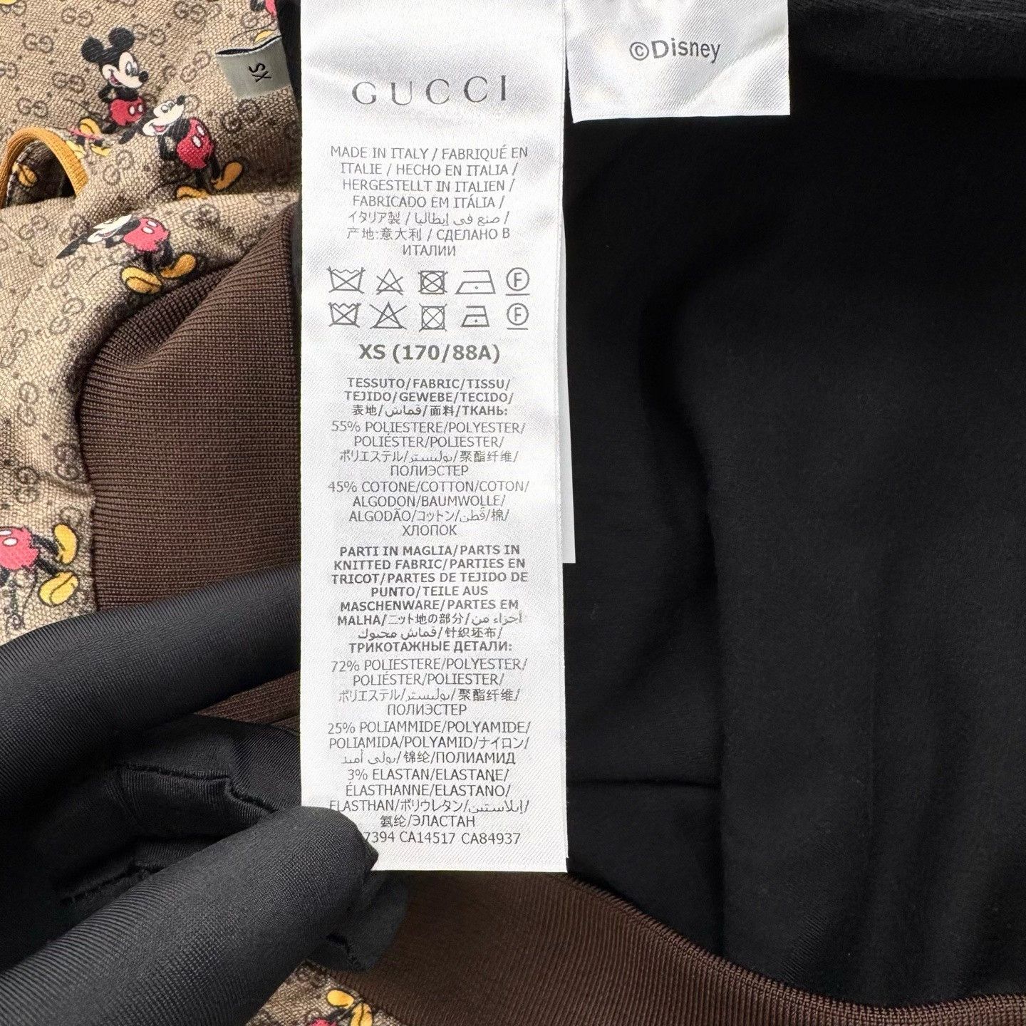 Gucci Gucci x Disney Mickey GG Monogram Zip Jacket Size US M / EU 48-50 / 2 - 4 Thumbnail