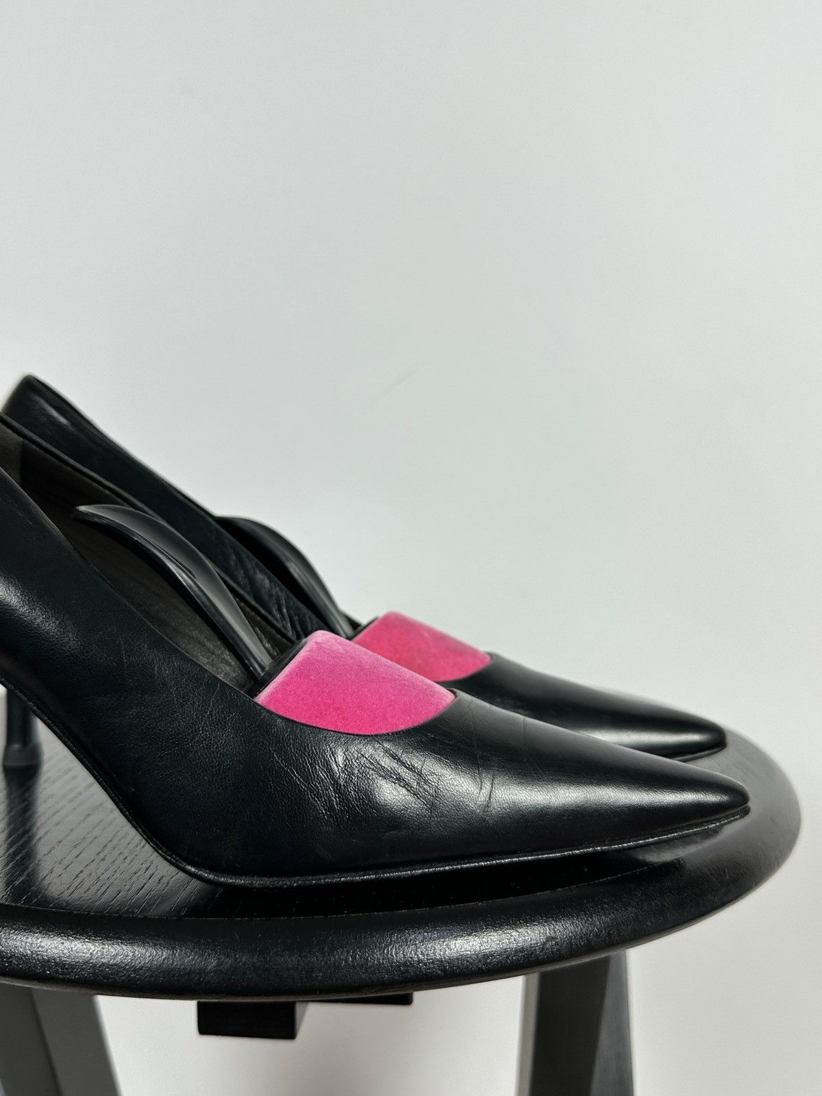 Gucci Vintage Gucci Tom Ford Era Black Leather Heels Size US 6 / IT 36 - 14 Thumbnail