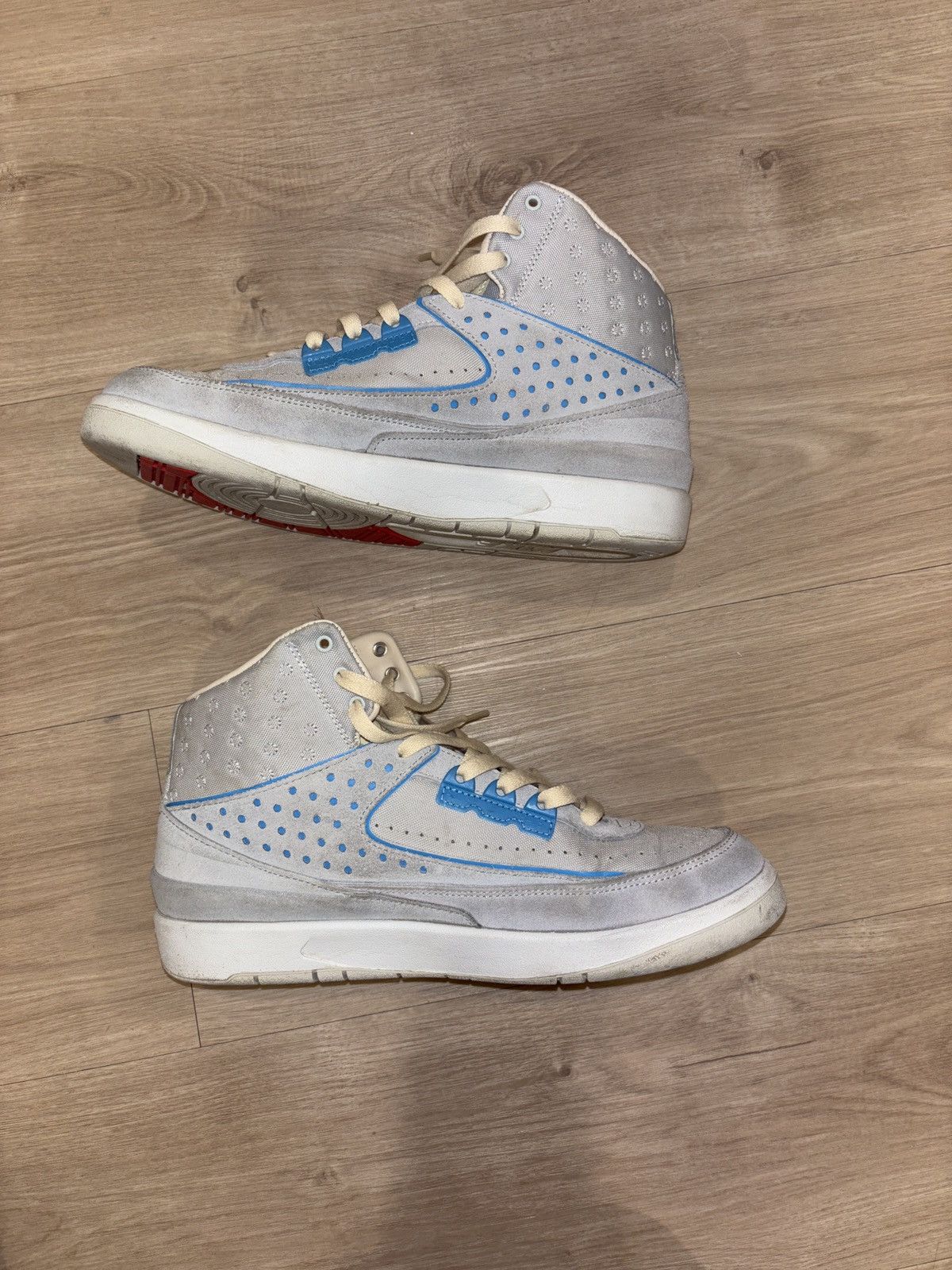 Jordan Brand Jordan 2 union gray fog Size US 9 / EU 42 - 2 Thumbnail
