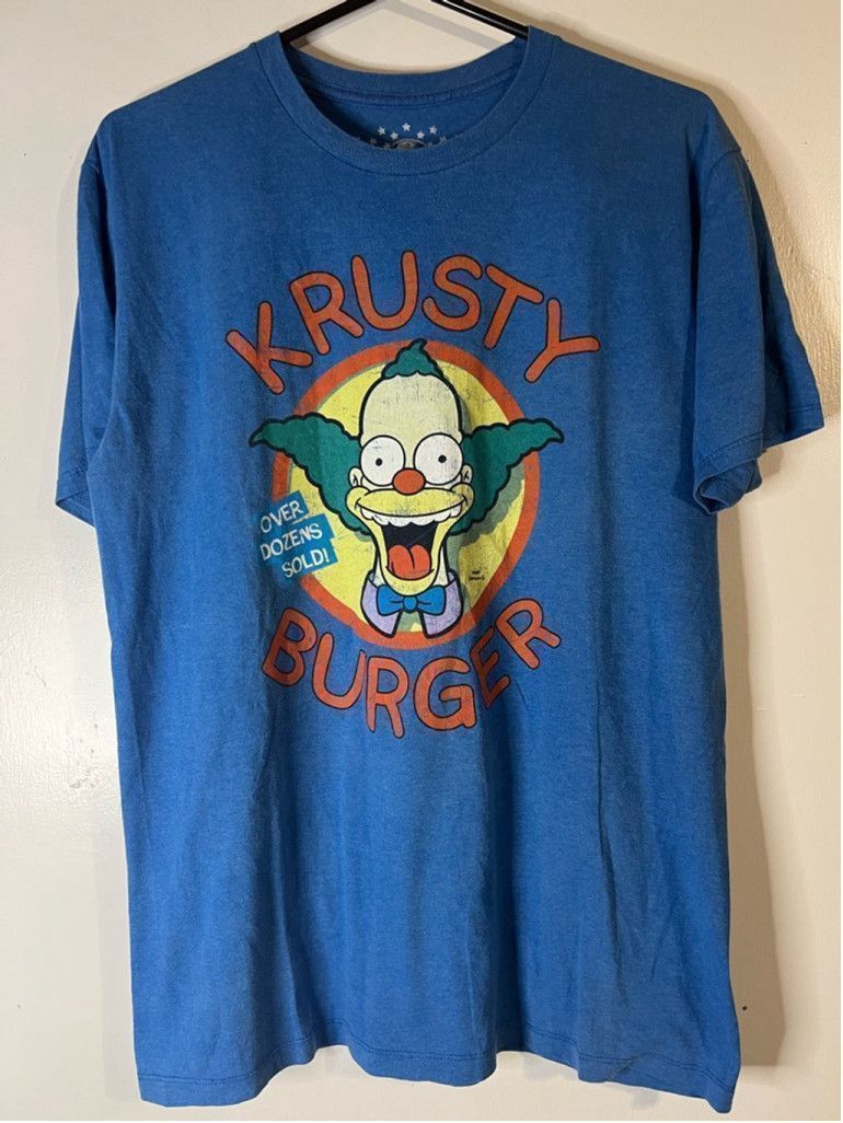 Universal Studios Men's Universal Studios T-shirt Krusty Burger Graphic Size M Size US M / EU 48-50 / 2 - 1 Thumbnail