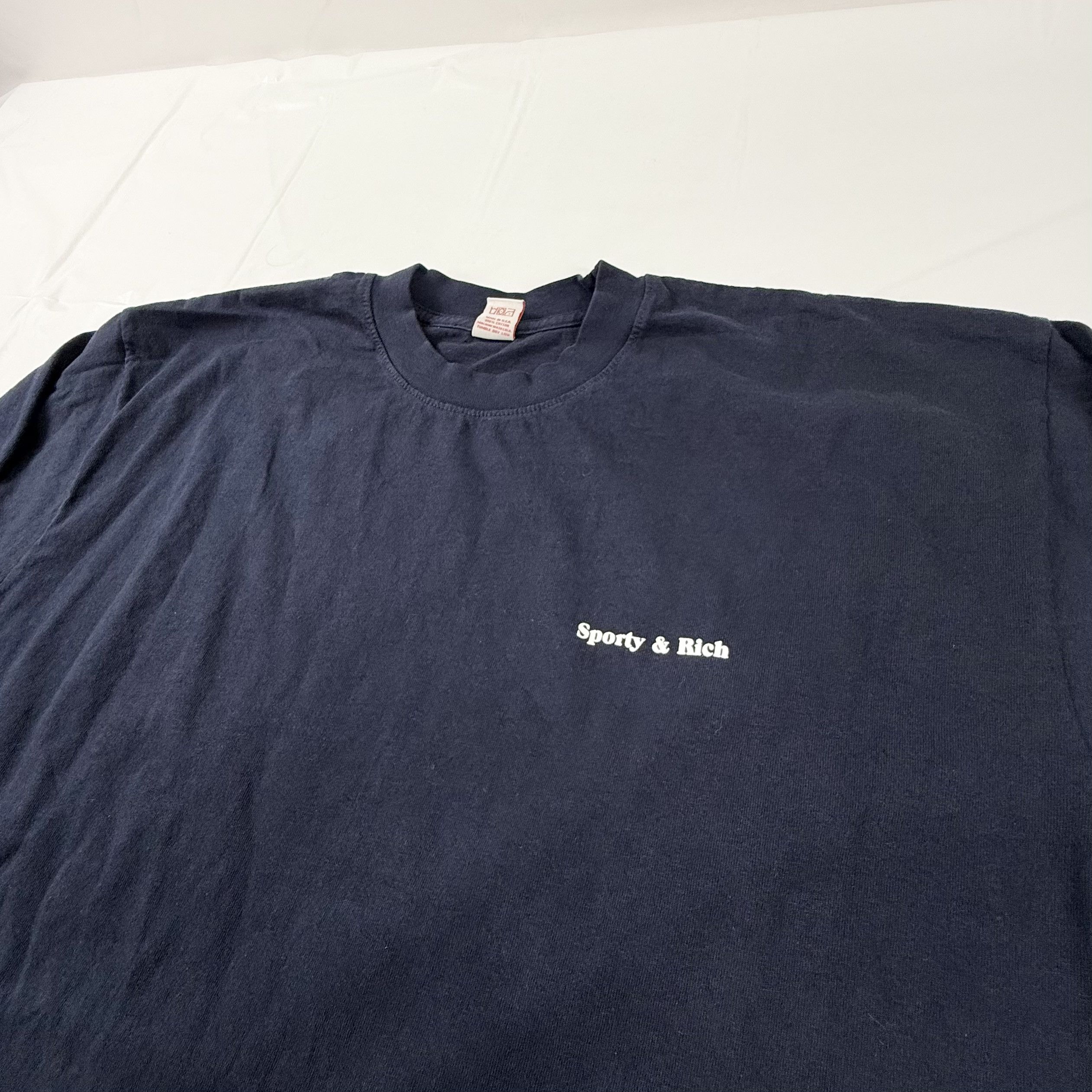 Other Sporty & Rich Navy Blue Long Sleeve T-Shirt Mens Large Size US L / EU 52-54 / 3 - 5 Thumbnail