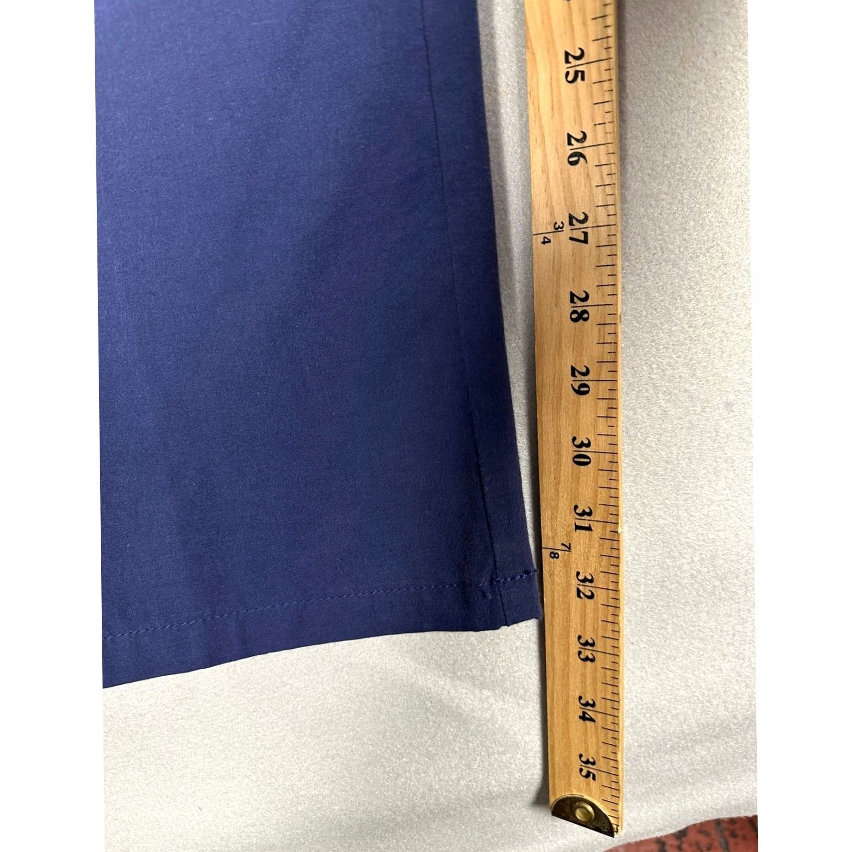 Vineyard Vines Vineyard Vines On-The-Go Performance Pants Men Navy Blue Straight Pockets Moisture Wicking Stretch Casual Golf Travel 42x32 Size US 42 / EU 58 - 6 Thumbnail