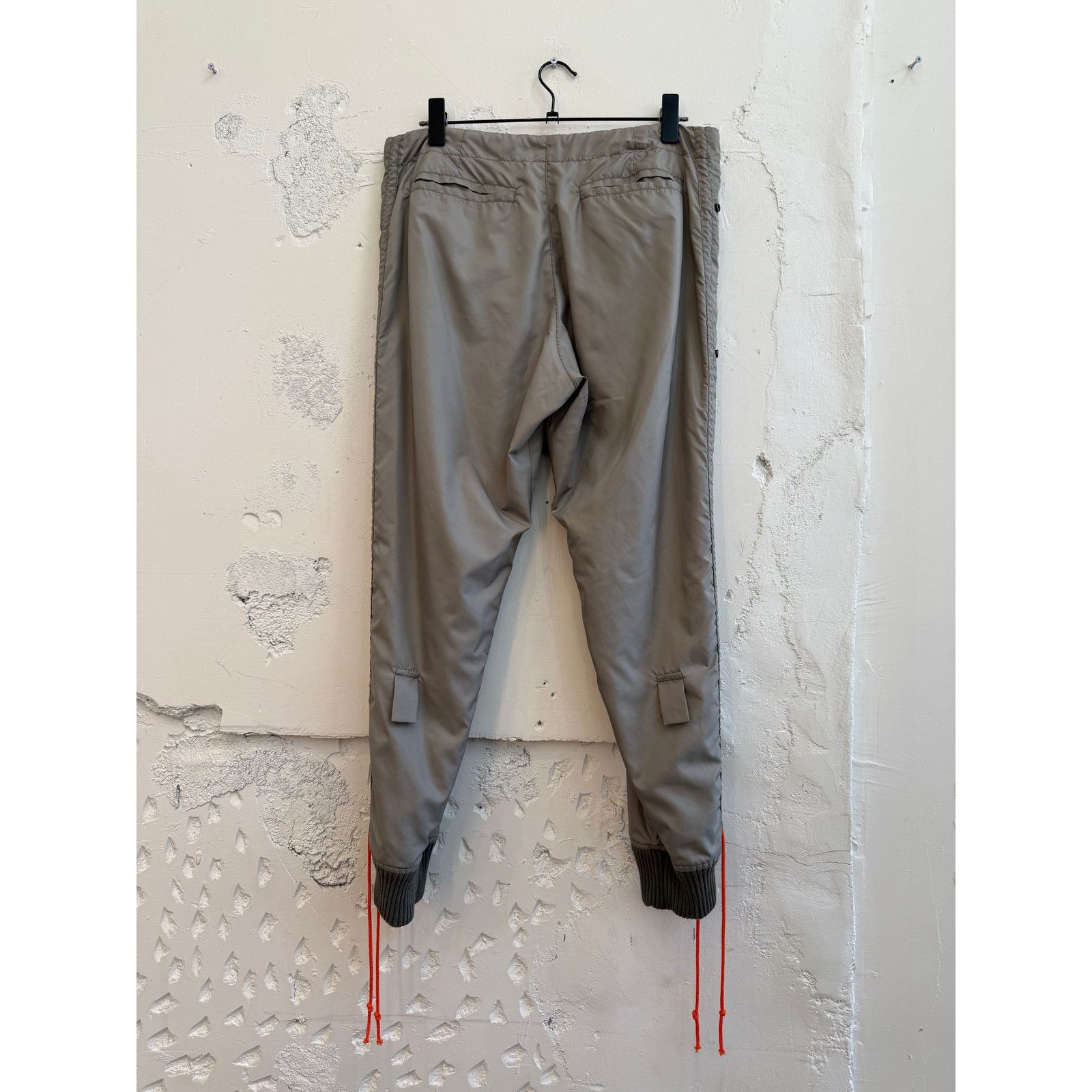 Greg Lauren Greg Lauren SAMPLE Satin Stacked Lounge Jogger Pants Size US 34 / EU 50 - 2 Thumbnail