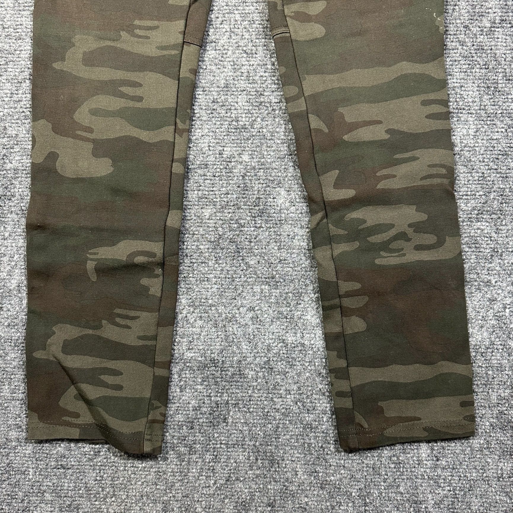 Anthropologie Anthropologie X Sanctuary Grease Legging Womens Small Green Camouflage Pants Skinny Size 28" / US 6 / IT 42 - 2 Thumbnail