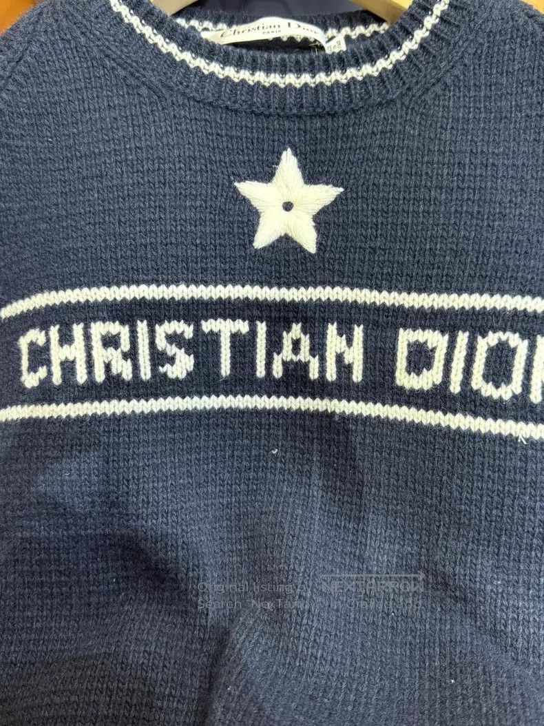 Dior Dior Lucky Star Knitted Short Sleeve Size XXS / US 00 / IT 34 - 3 Thumbnail