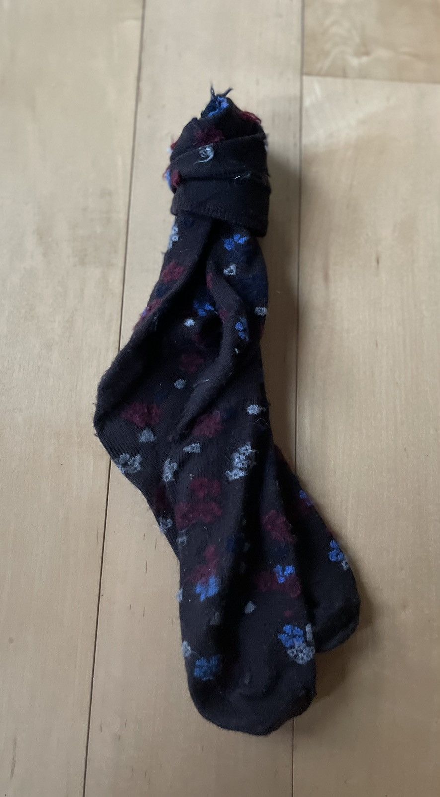 Other Winter floral socks Size ONE SIZE - 1 Preview