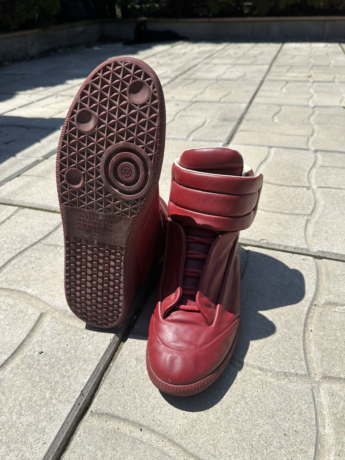 Maison Margiela Maison Margiela Future High-Top Leather Trainers Size US 11 / EU 44 - 4 Thumbnail