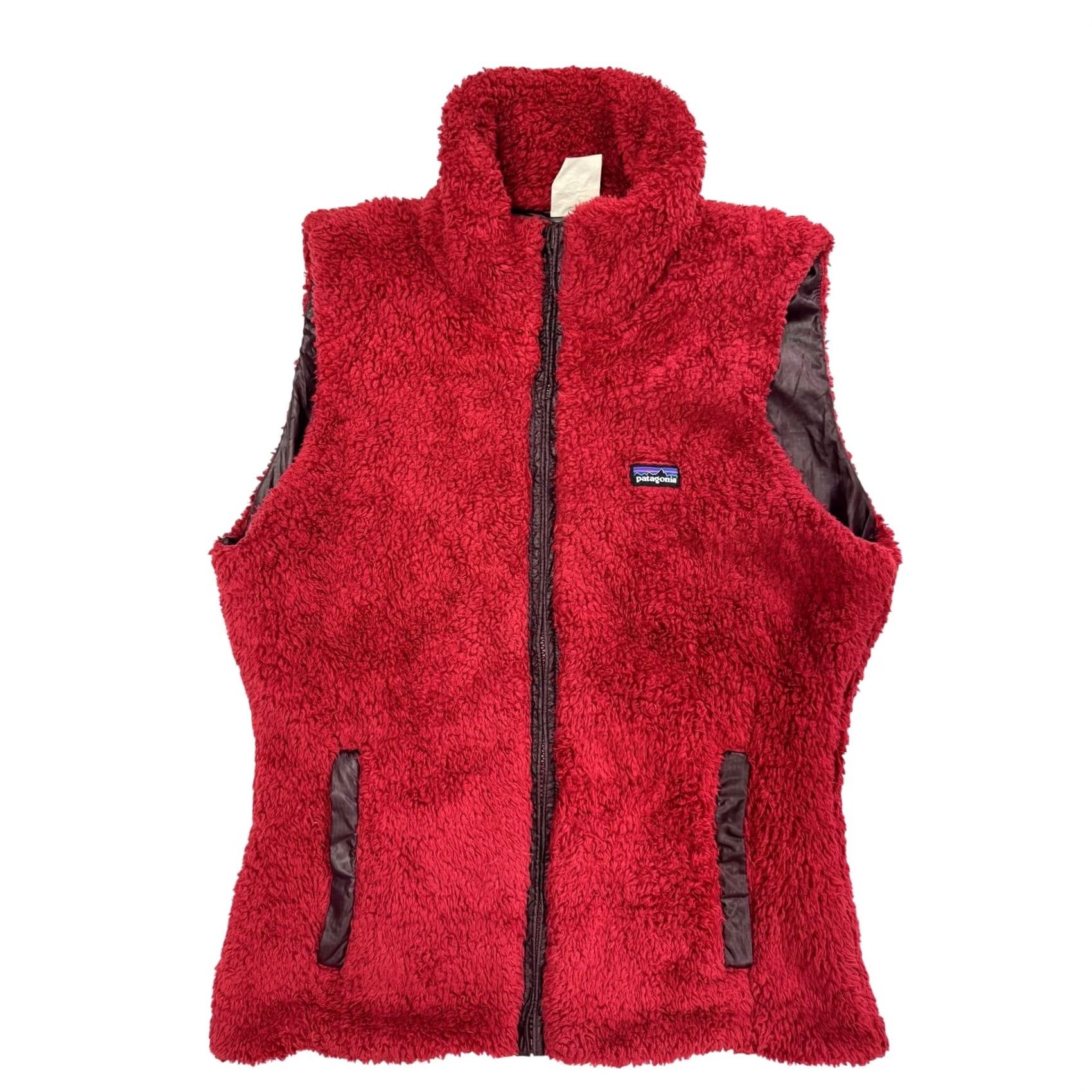 Patagonia Patagonia W’s Los Gatos Reversible Shaggy Fleece Vest Crimson / Red Wine Size M Size M / US 6-8 / IT 42-44 - 2 Thumbnail