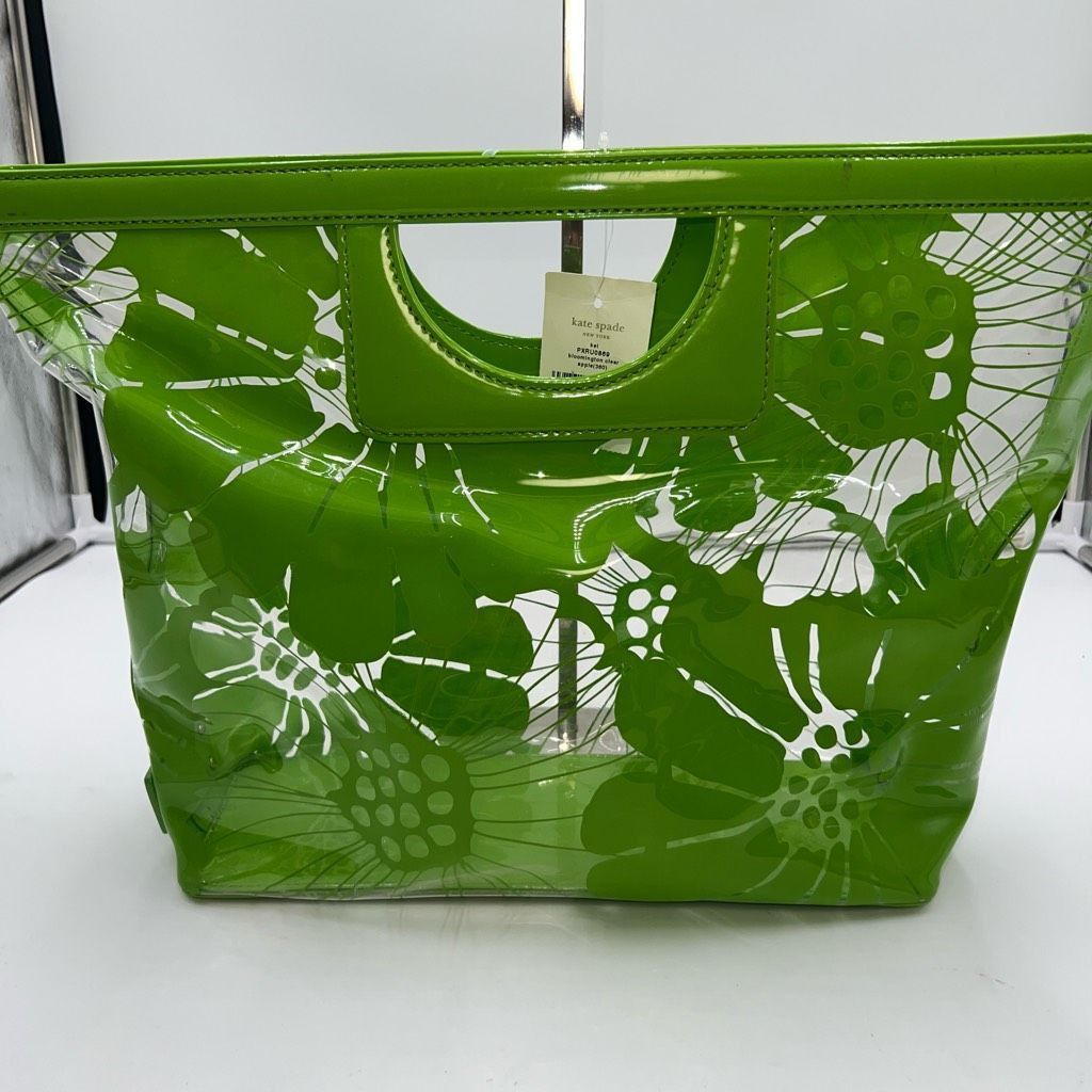 Kate Spade Kate Spade Kei Bloomington Clear Apple Top Handle Clutch Bag Size ONE SIZE - 1 Thumbnail